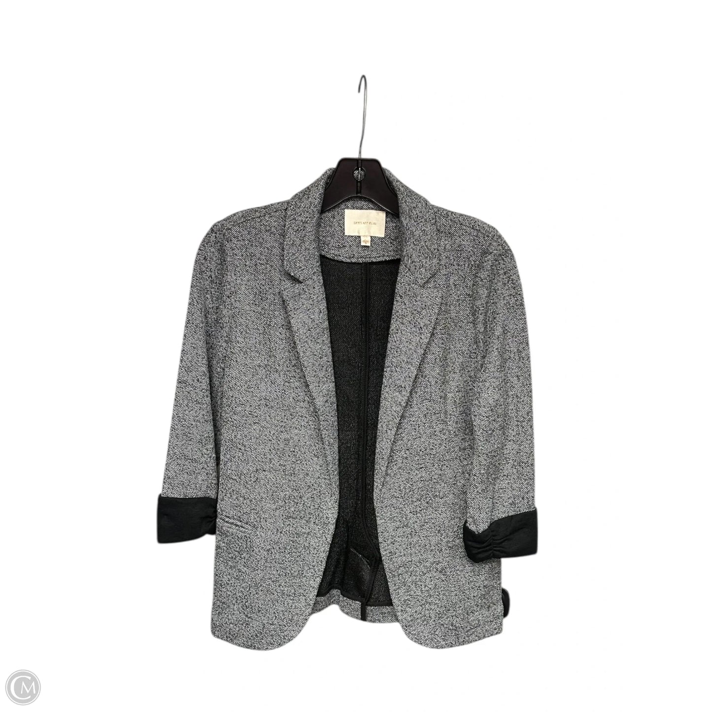 Blazer By Skies Are Blue In Black & White, Size: S