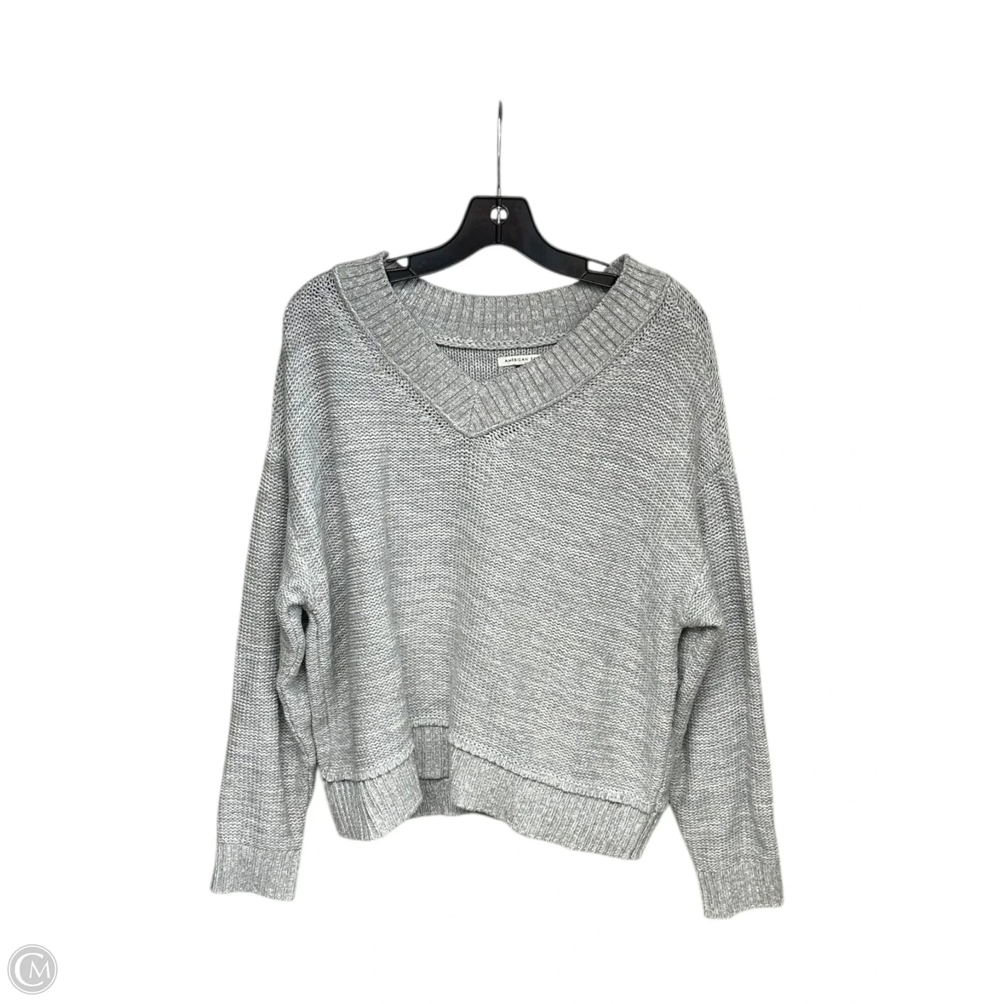 Sweater By American Eagle In Grey, Size: S