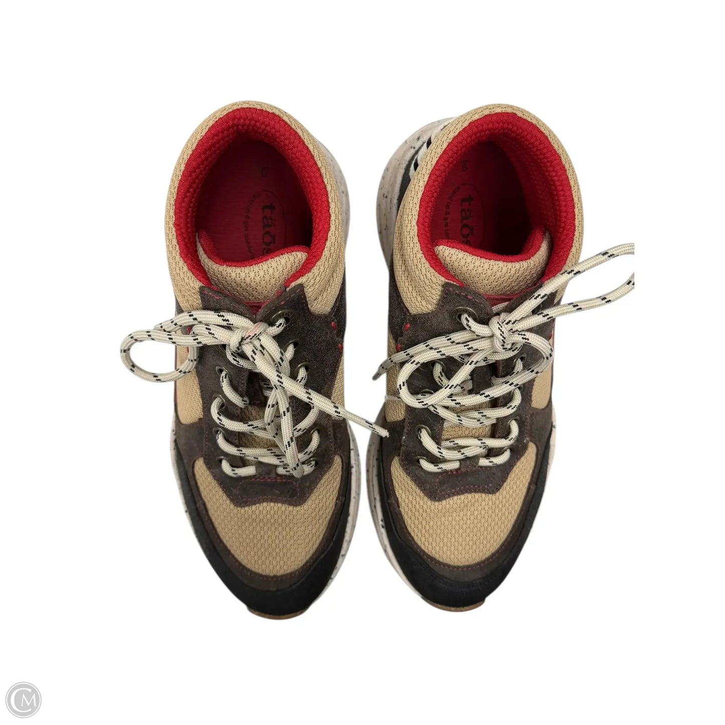 Shoes Sneakers By Taos In Brown & Red, Size: 9