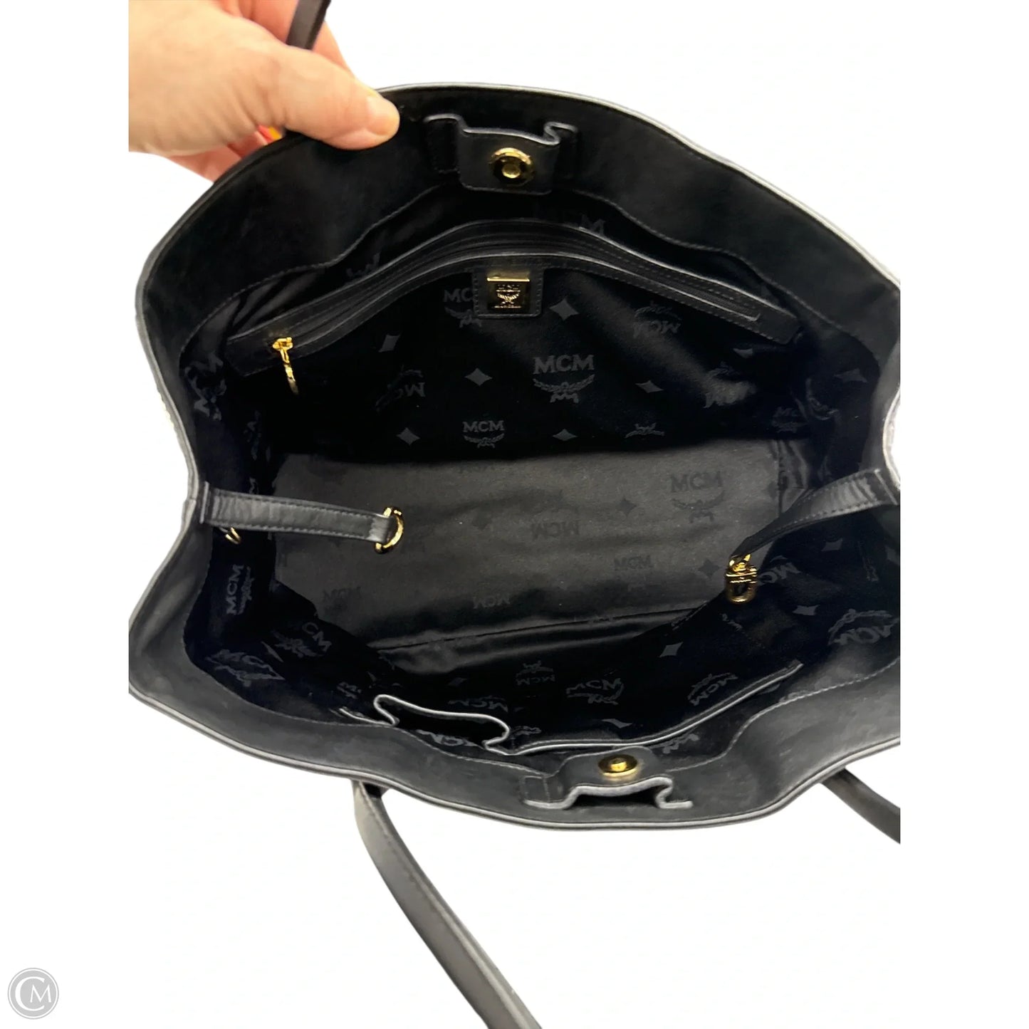 Handbag Luxury Designer By Mcm, Size: Medium