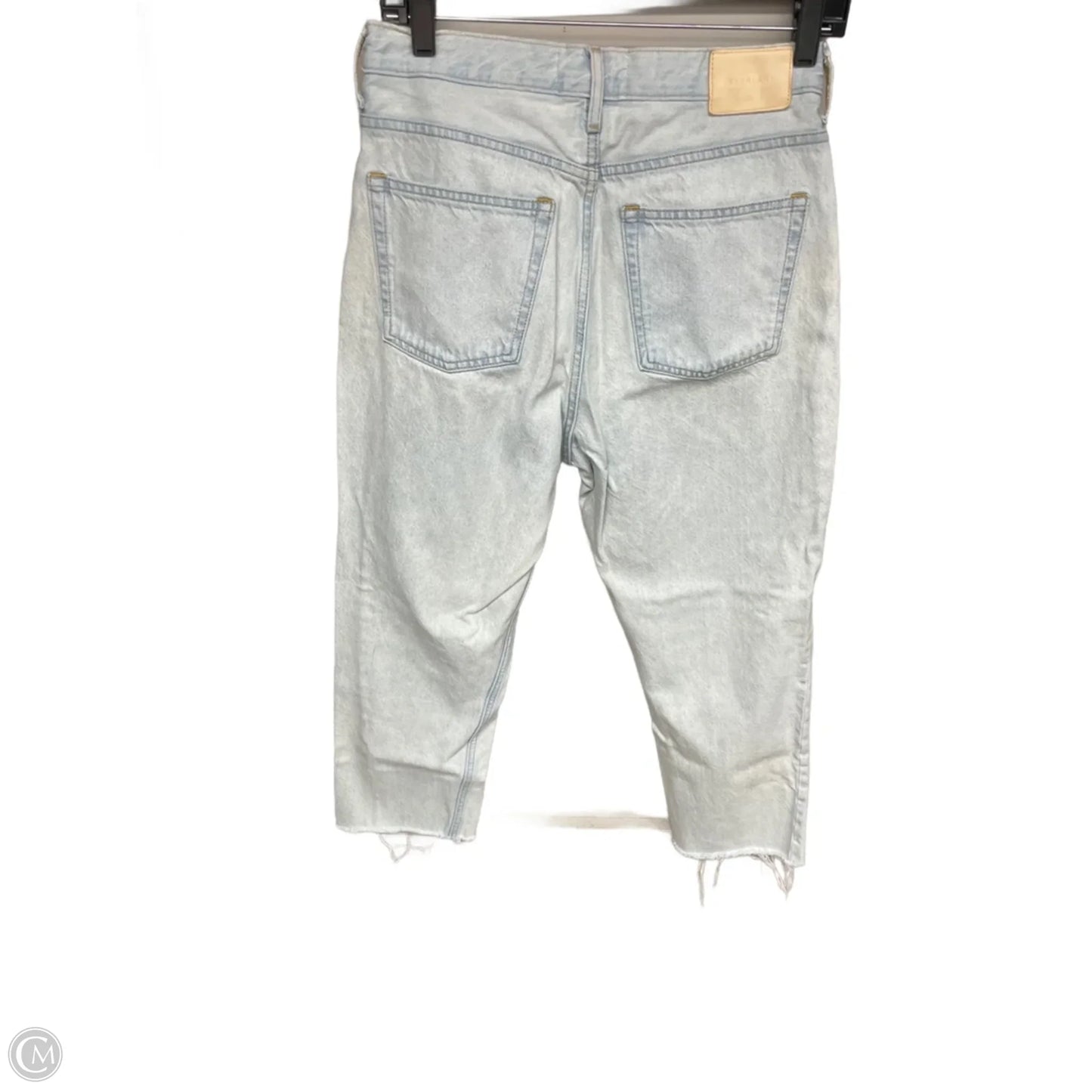 Jeans Straight By Everlane In Blue Denim, Size: 8