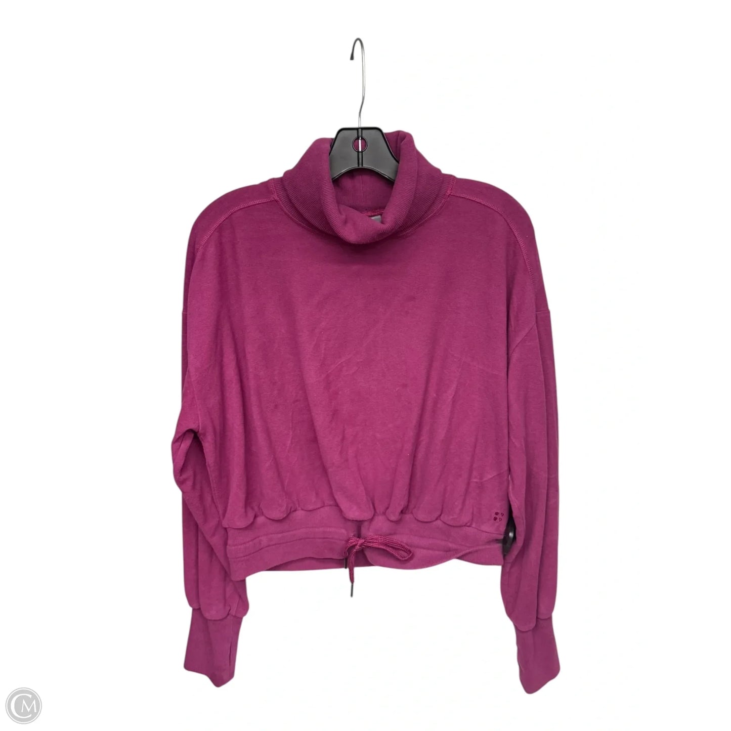 Sweatshirt Crewneck By Sweaty Betty In Purple, Size: 6