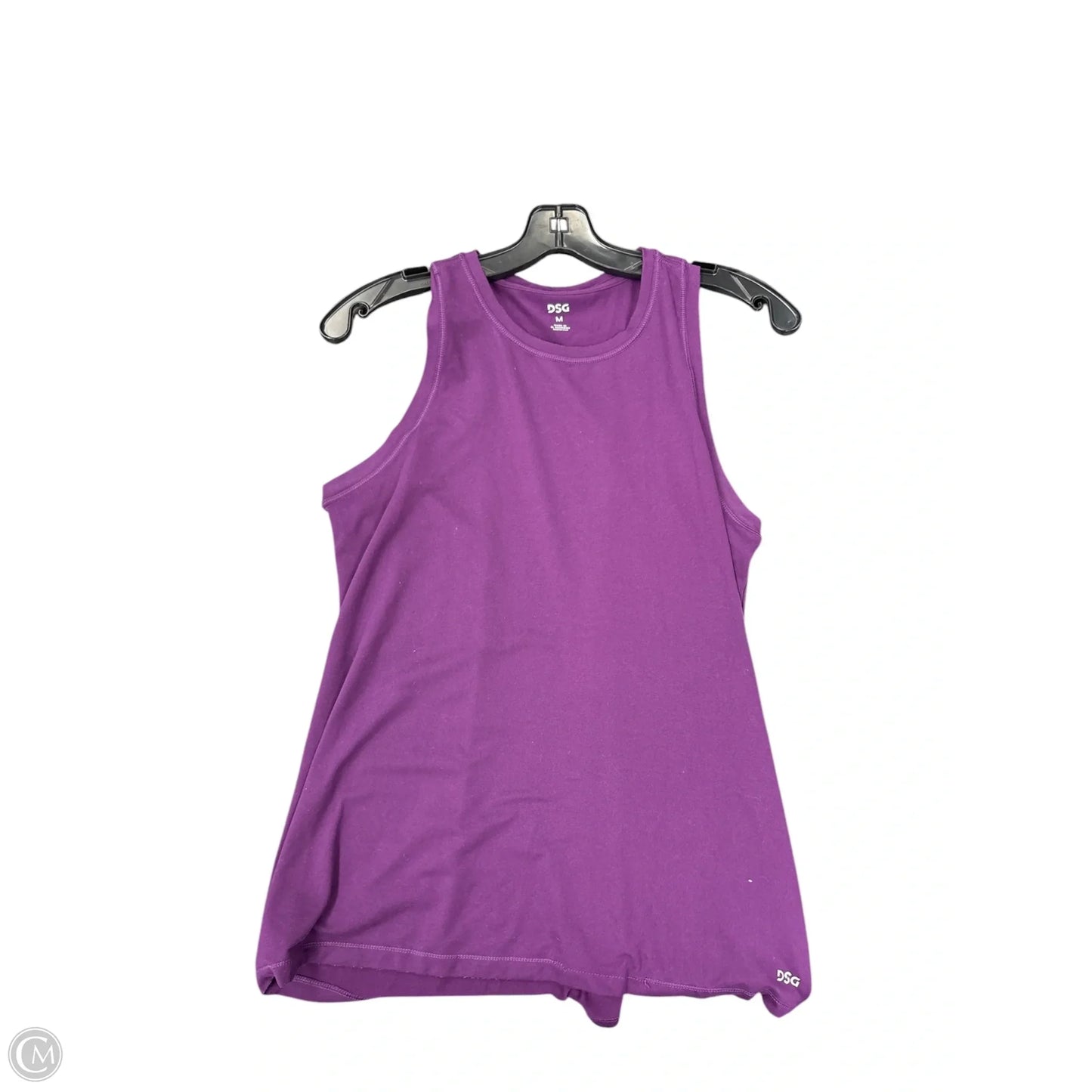 Athletic Tank Top By Dsg Outerwear In Purple, Size: M