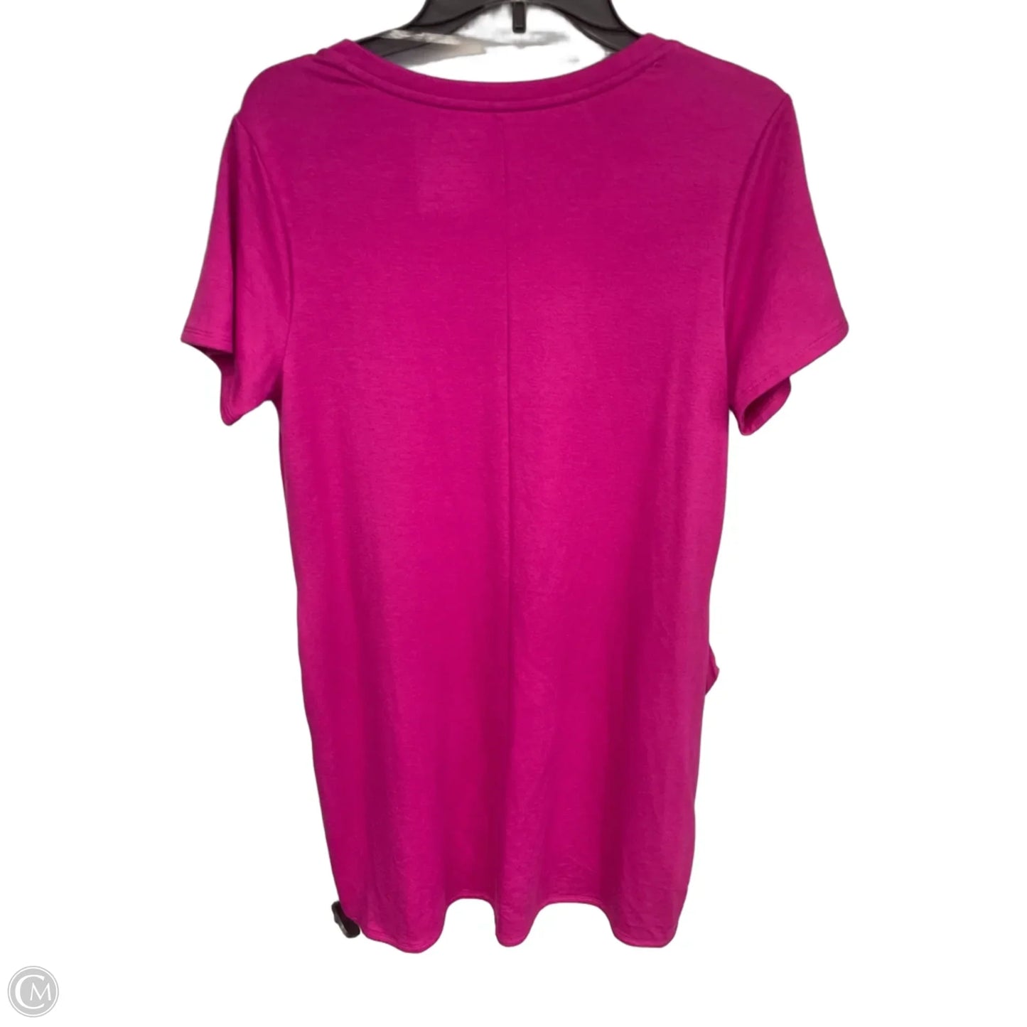 Dress Casual Midi By Time And Tru In Pink, Size: L
