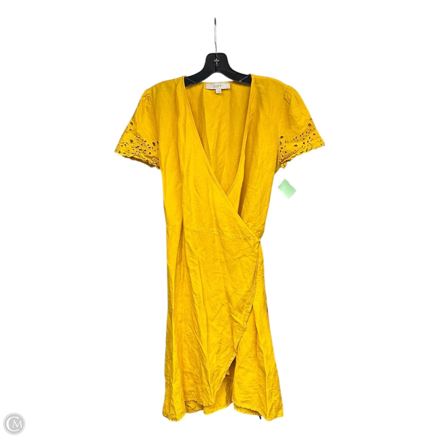 Dress Casual Short By Loft In Yellow, Size: M