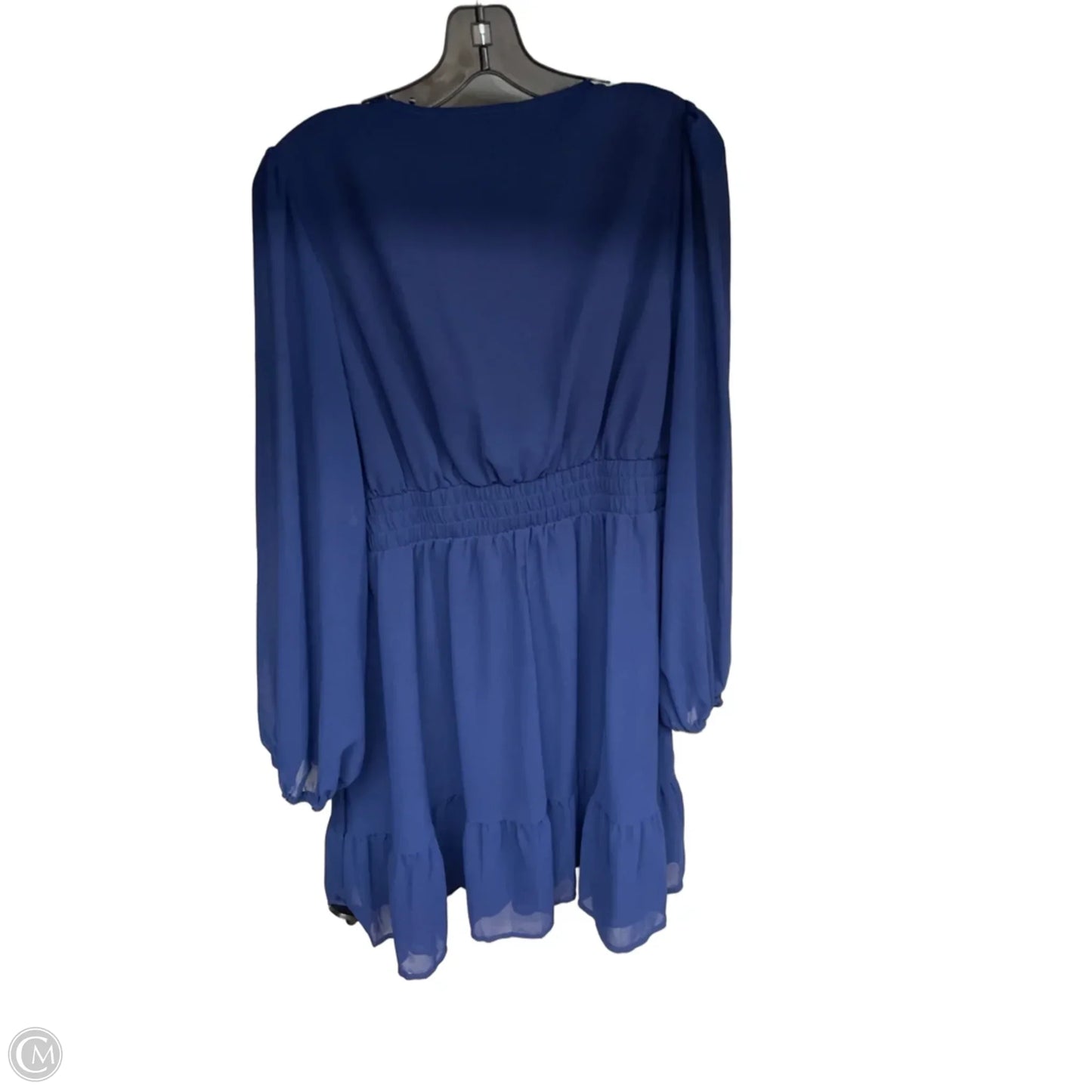 Dress Casual Short By Shein In Blue, Size: 1x