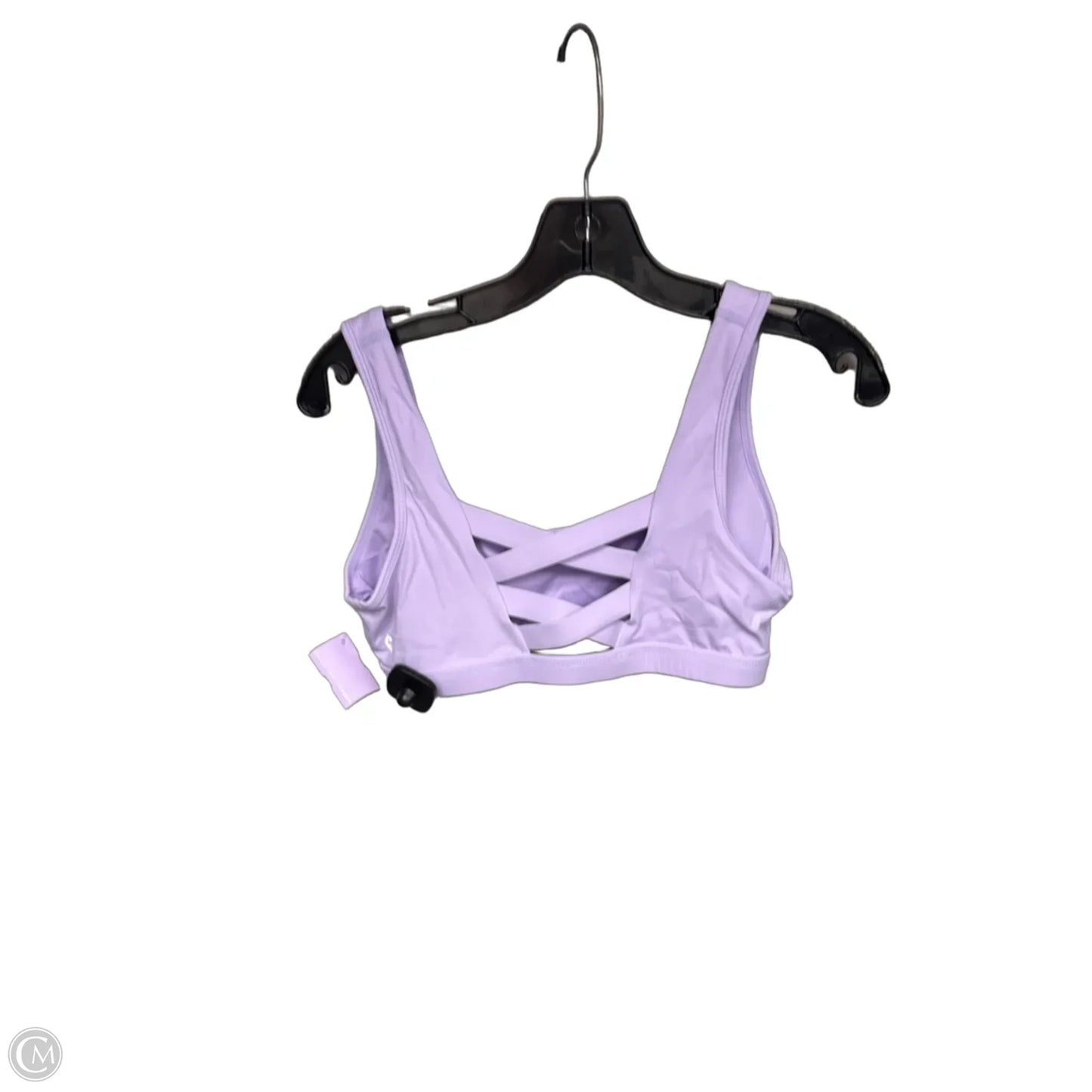 Athletic Bra By Clothes Mentor In Purple, Size: M