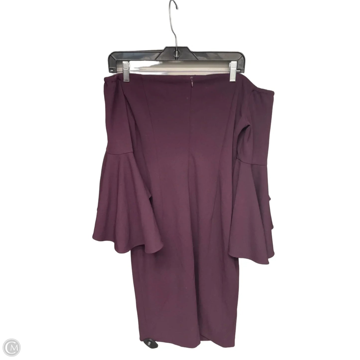 Dress Party Short By Calvin Klein In Purple, Size: 6
