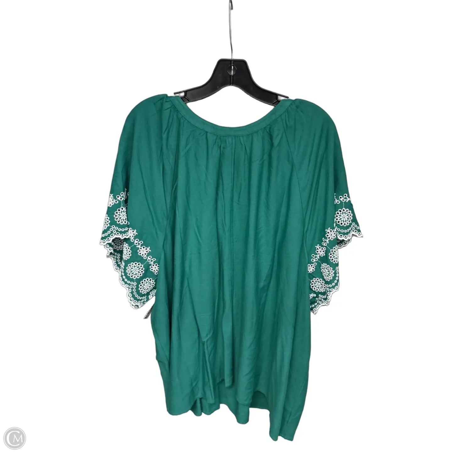Top Short Sleeve By Torrid In Green, Size: 4x