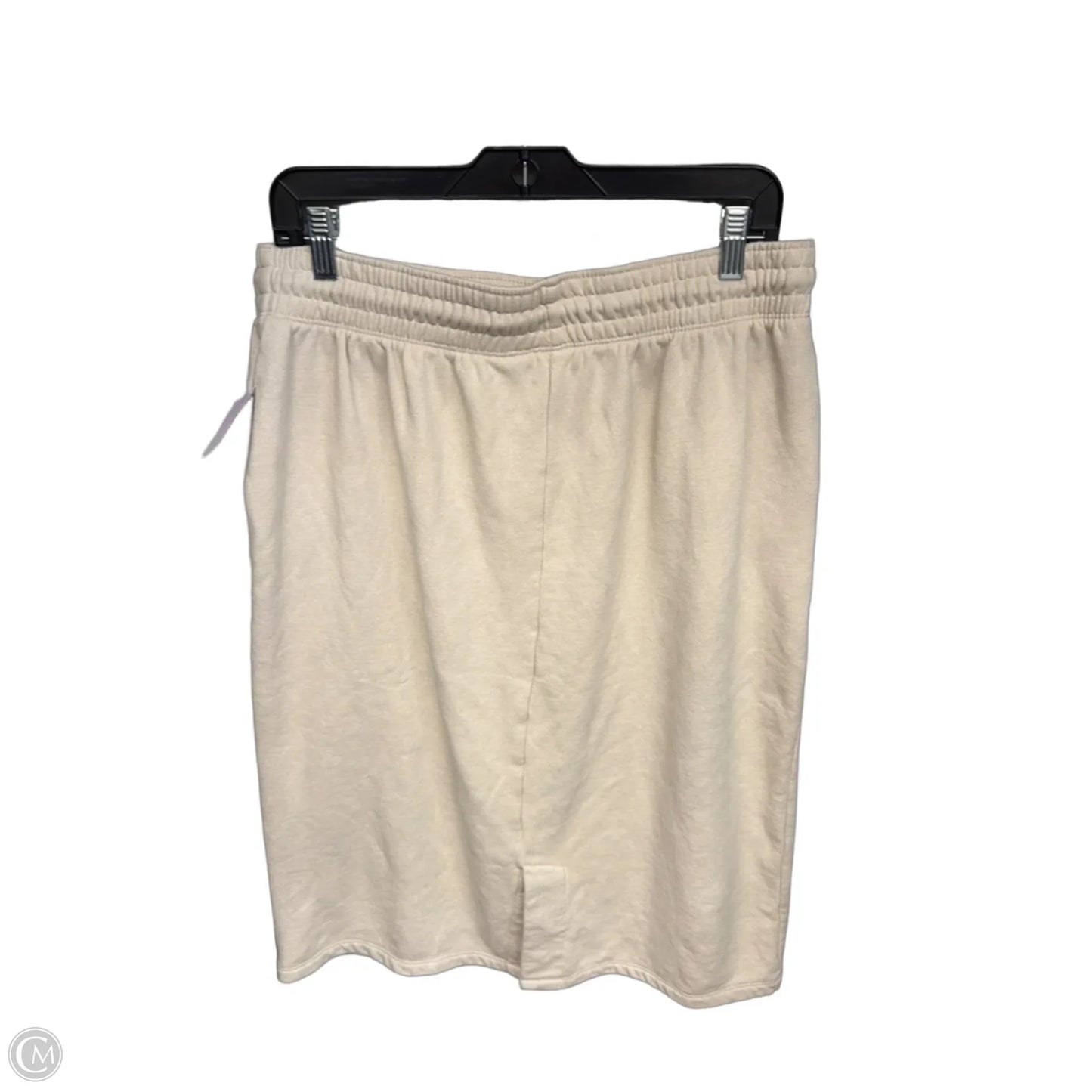 Skirt Midi By H&m In Beige, Size: L