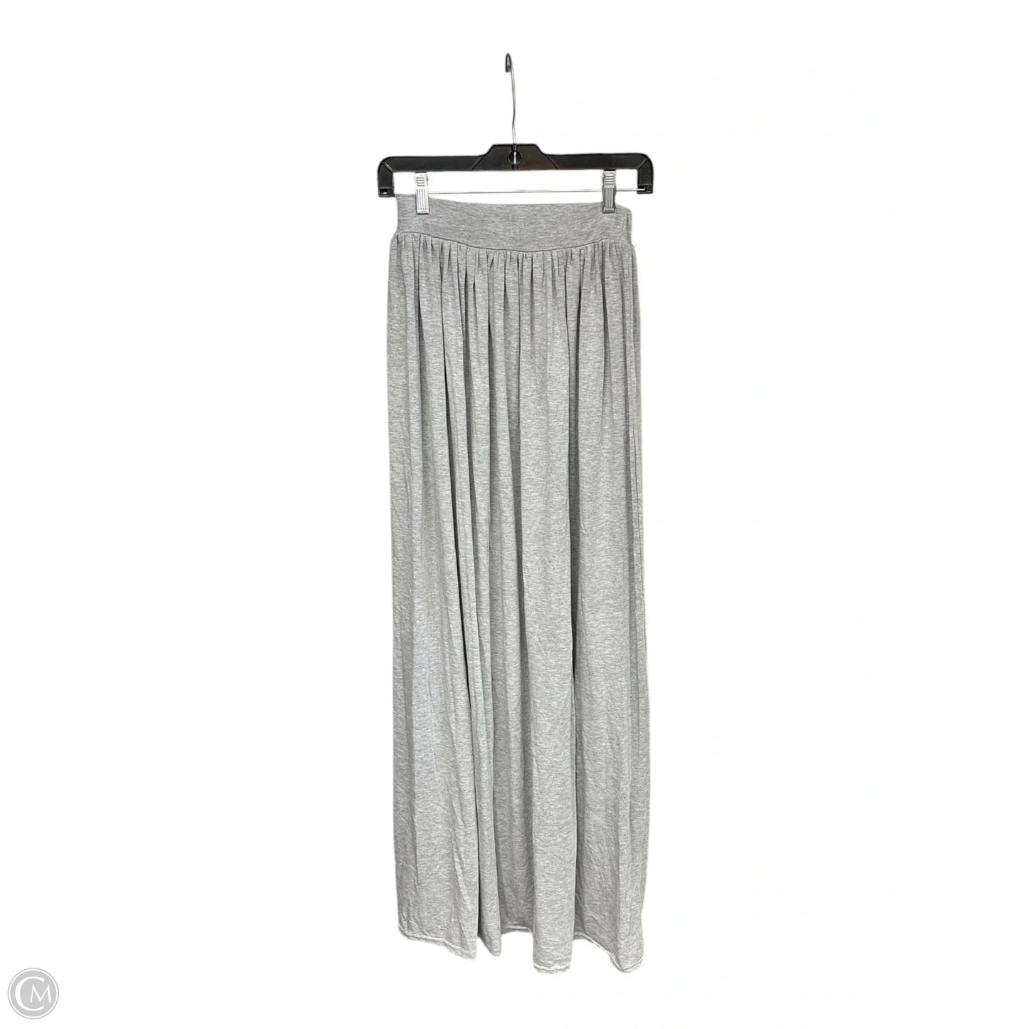 Skirt Midi By Boohoo Boutique In Grey, Size: 4