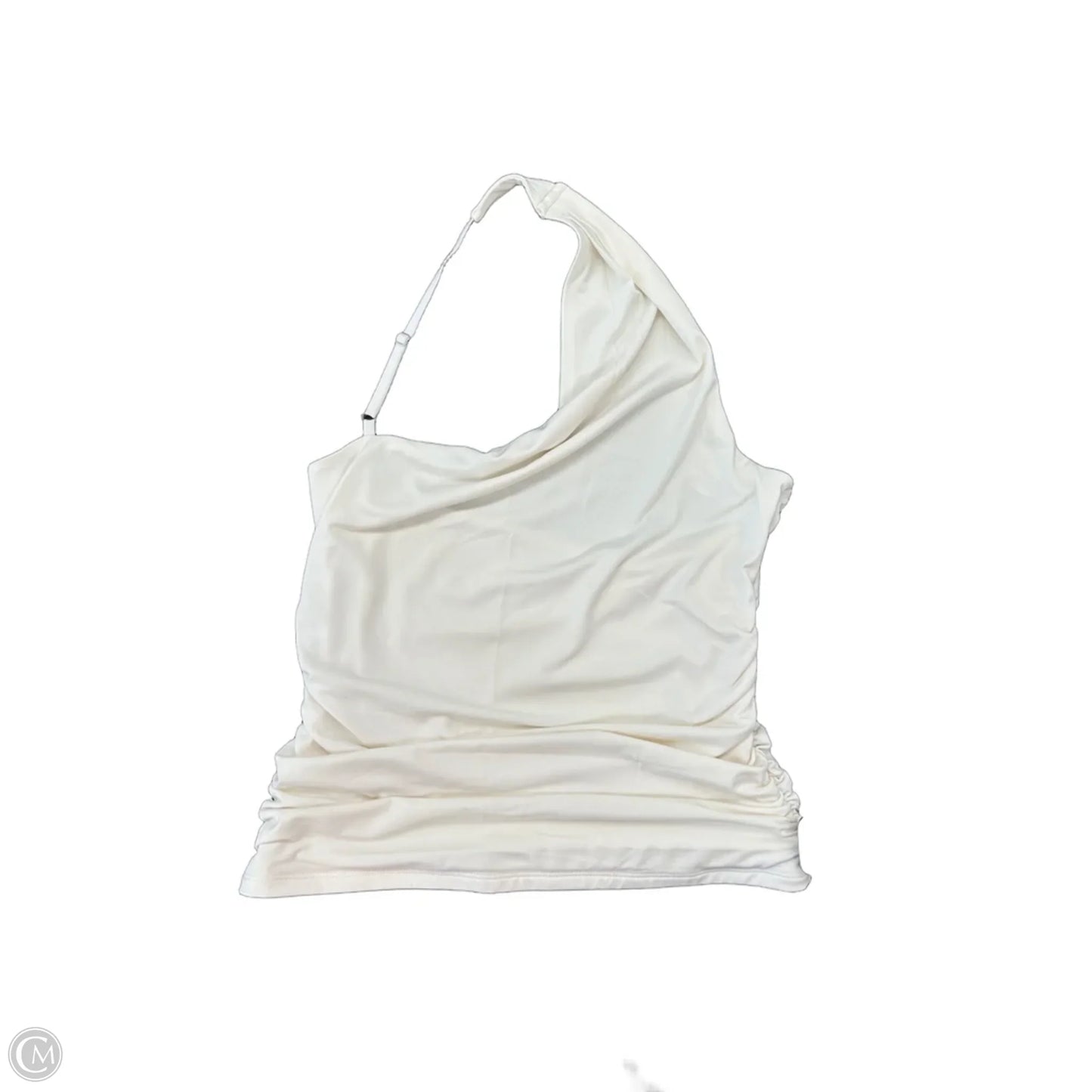 Top Sleeveless By Abercrombie And Fitch In Cream, Size: M