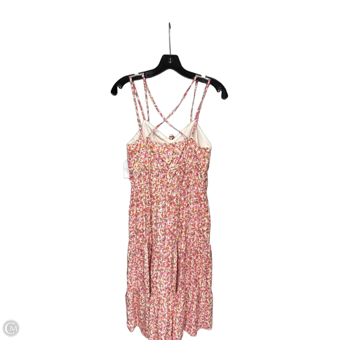 Dress Casual Maxi By Time And Tru In Floral Print, Size: Xs