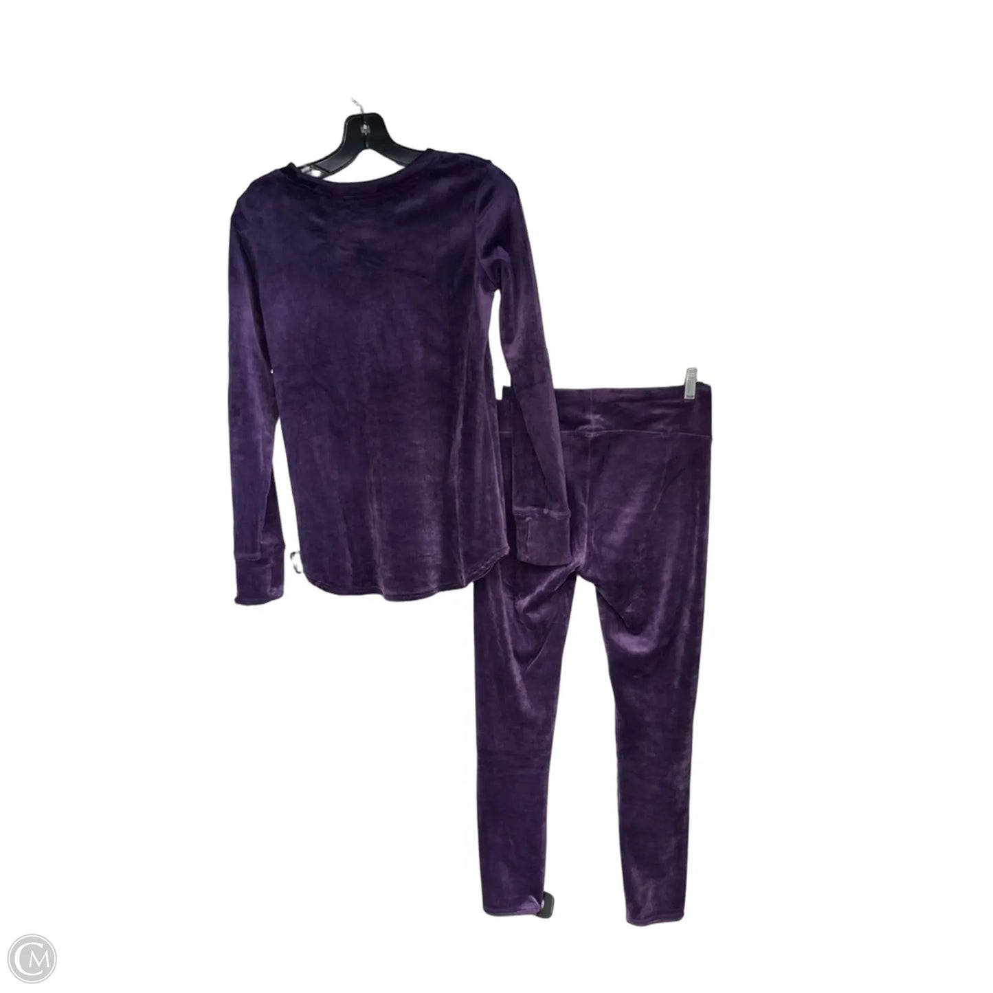 Lounge Set Pants By Cuddl Duds In Purple, Size: S