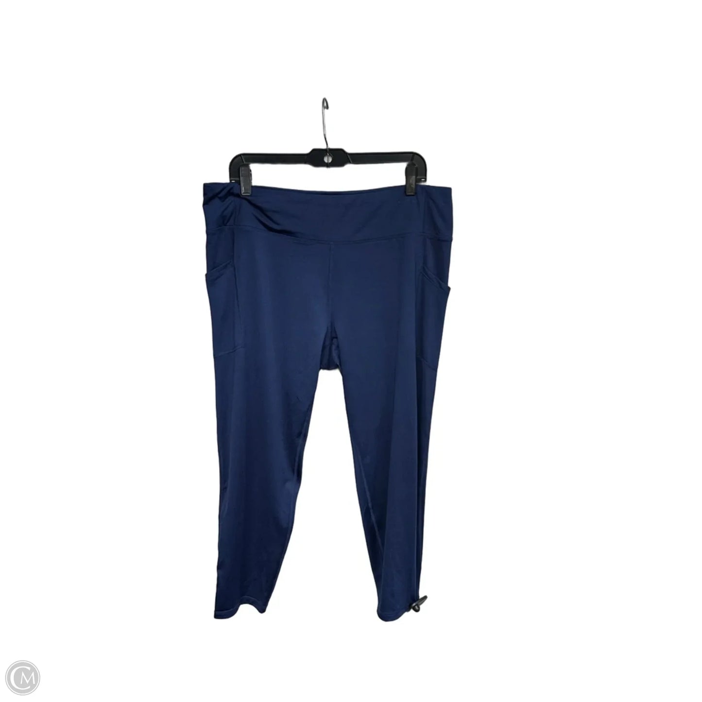 Athletic Leggings By Pro Player In Blue, Size: Xl