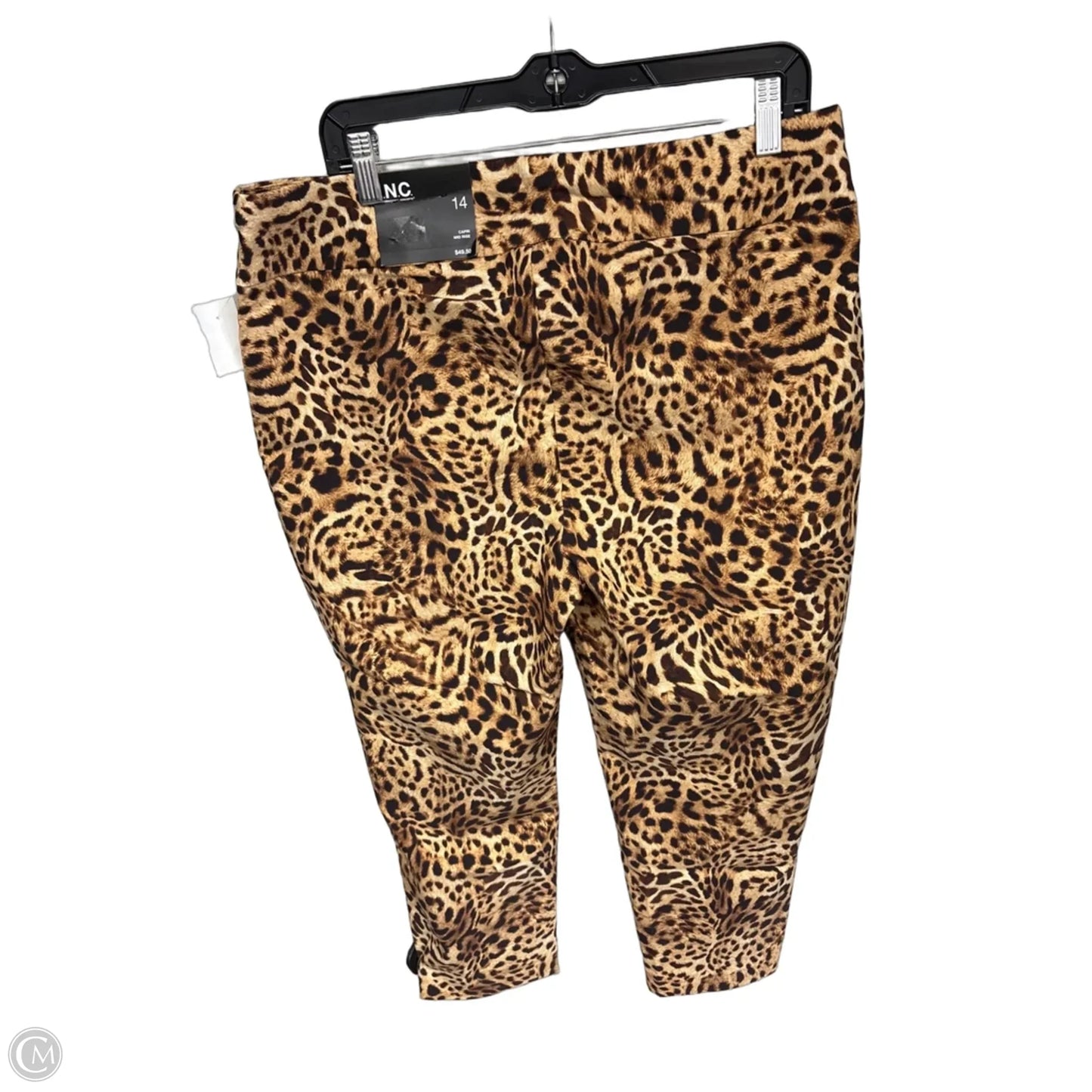 Capris By Inc In Animal Print, Size: 14