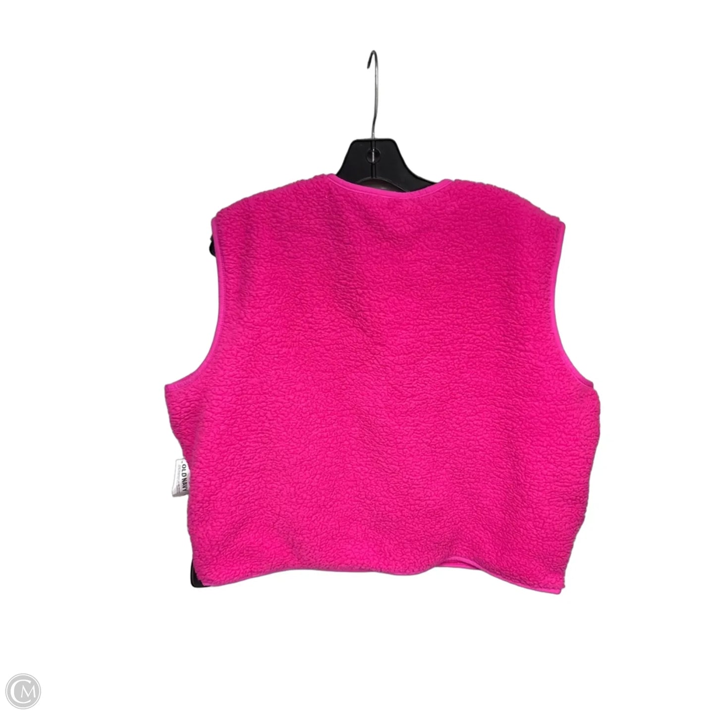 Vest Faux Fur & Sherpa By Old Navy In Pink, Size: M