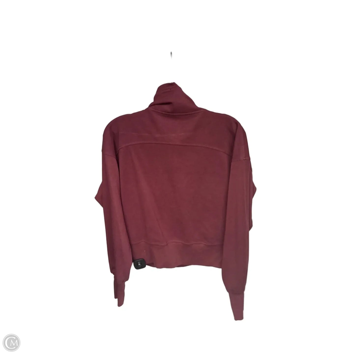 Athletic Sweatshirt Collar By Old Navy In Red, Size: S