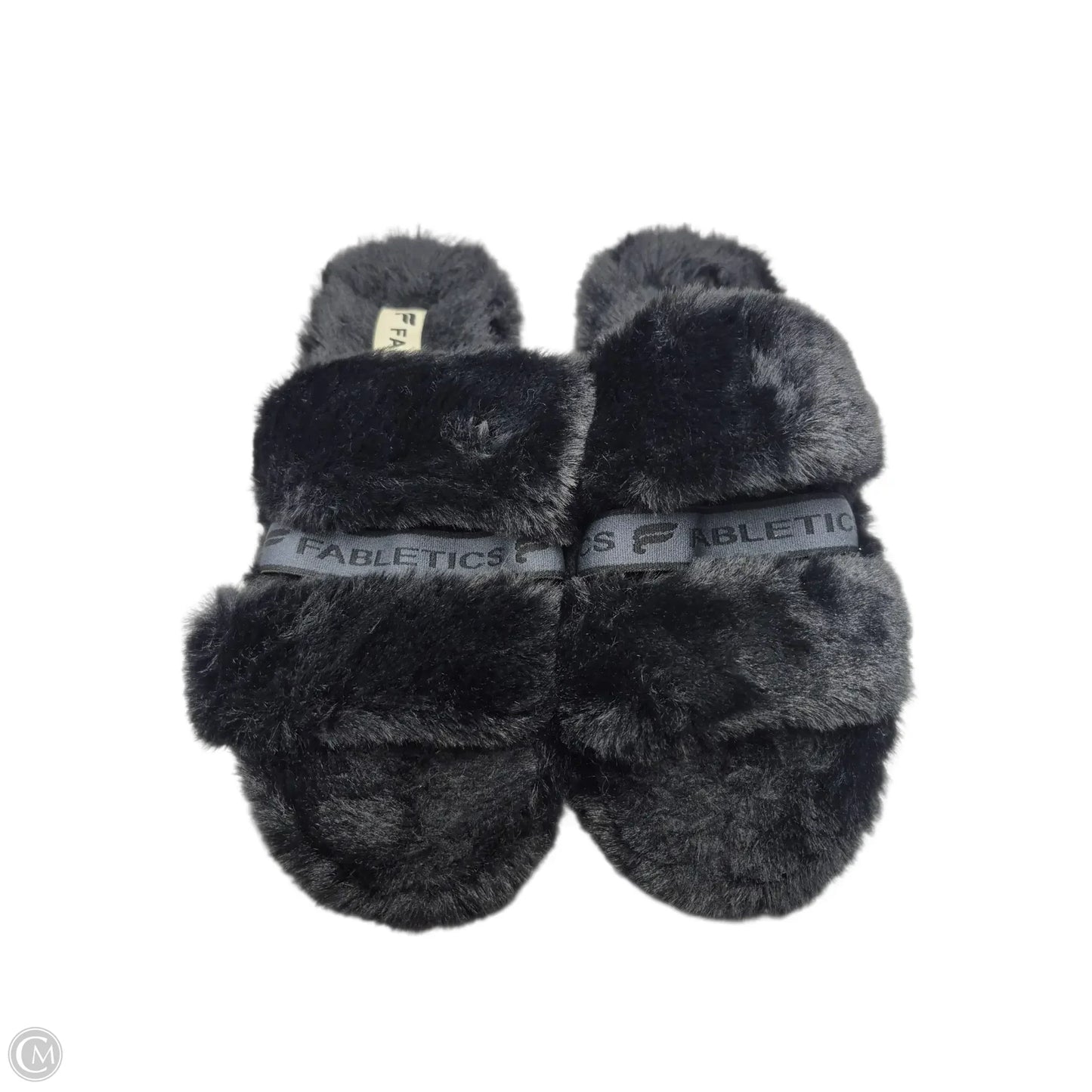 Sandals Flip Flops By Fabletics In Black, Size: 6