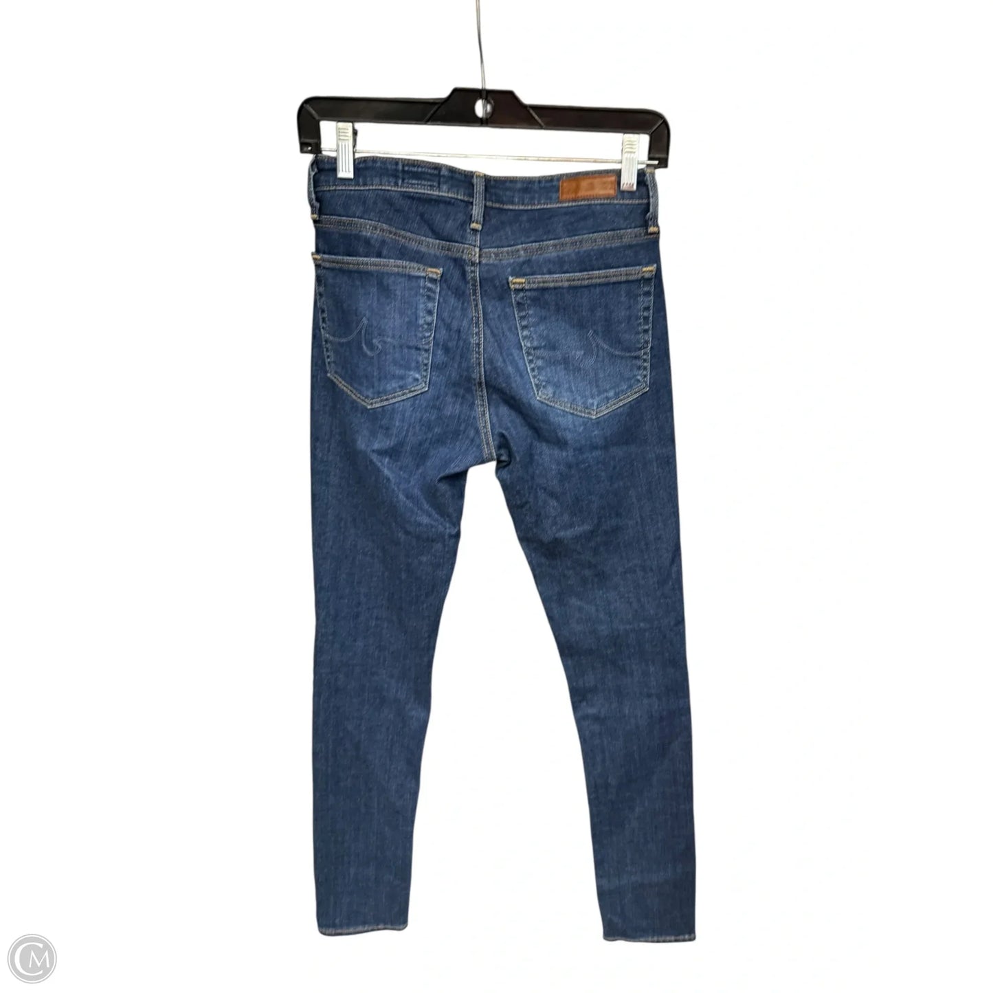Jeans Skinny By Ag Jeans In Blue Denim, Size: 2
