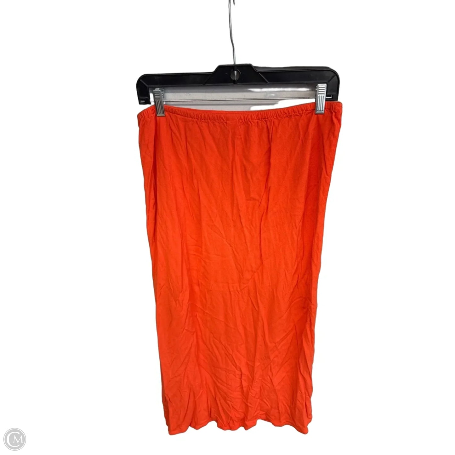 Skirt Maxi By Old Navy In Orange, Size: L