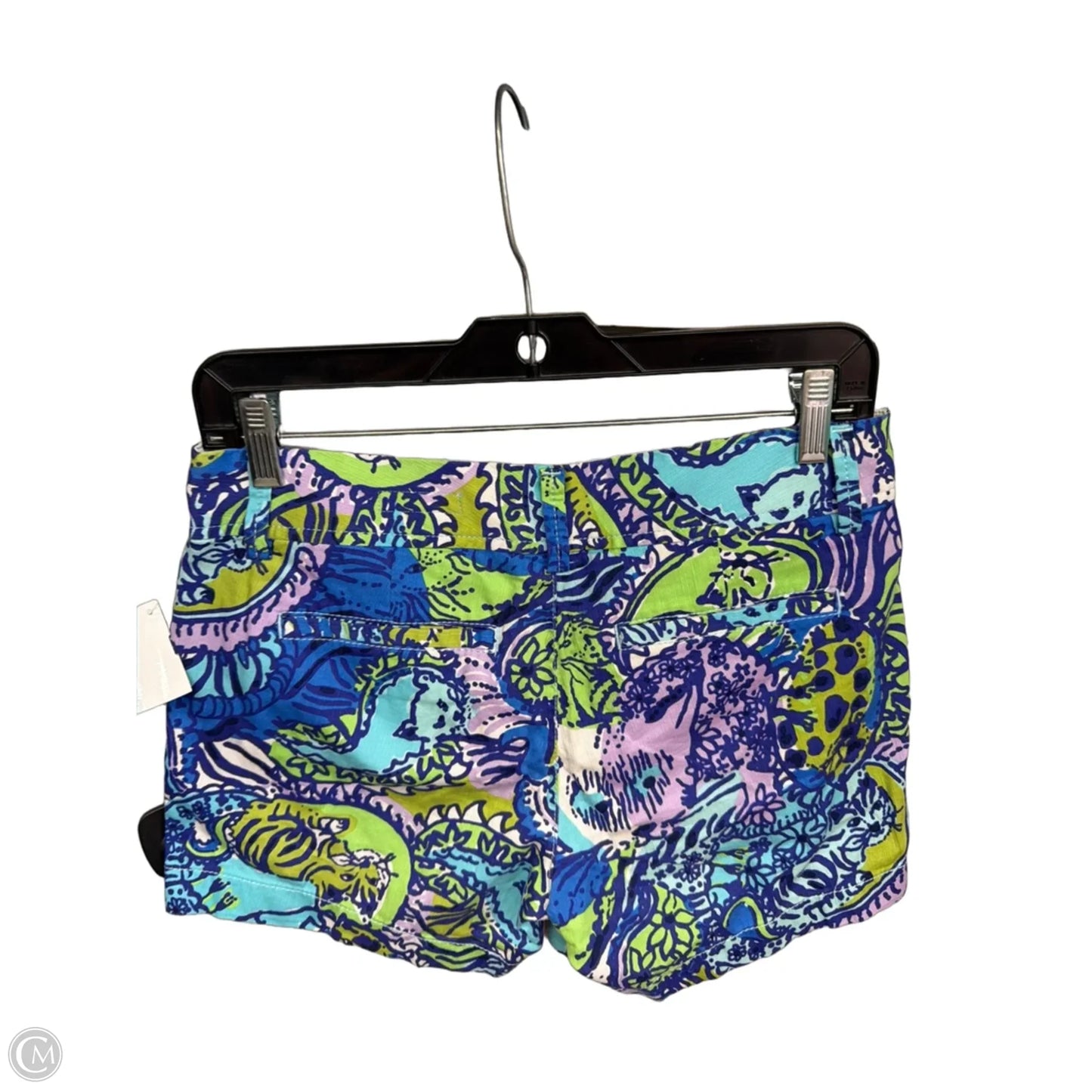 Shorts By Lilly Pulitzer In Blue & Green, Size: 2