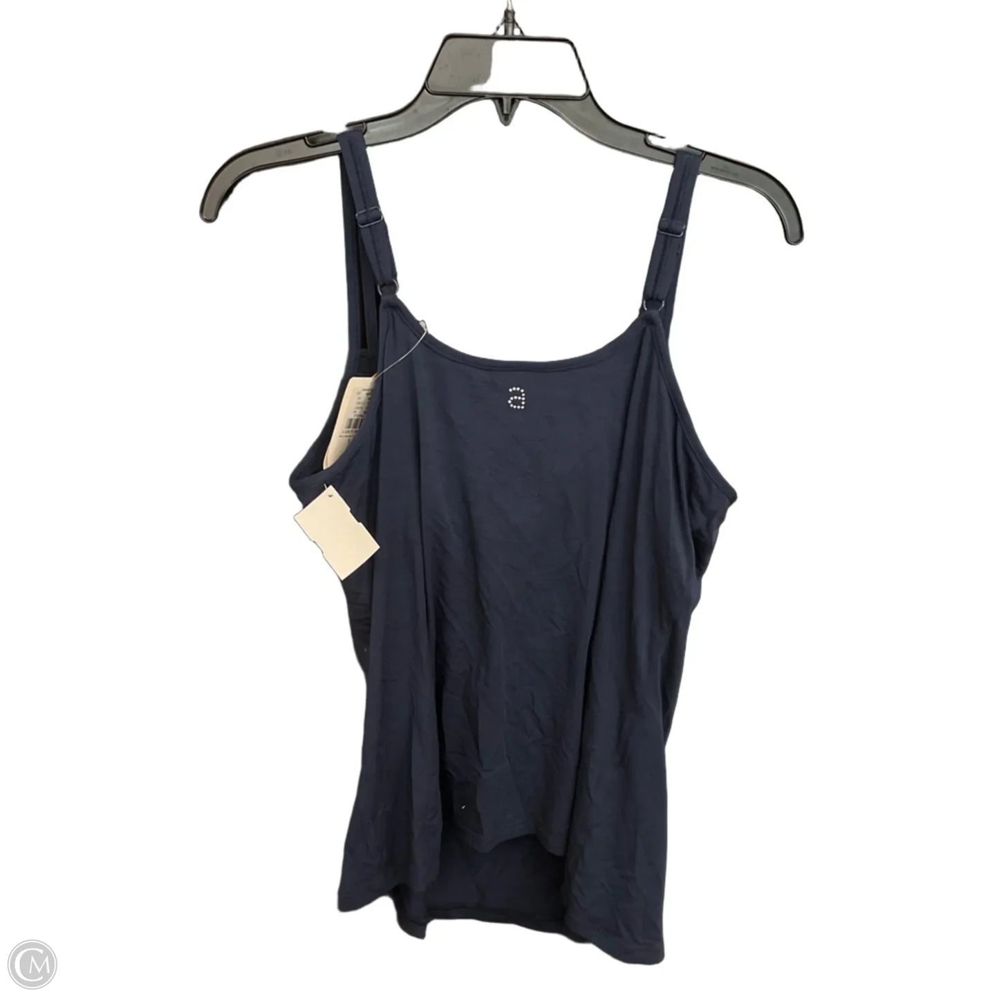 Top Sleeveless Basic By Clothes Mentor In Navy, Size: L