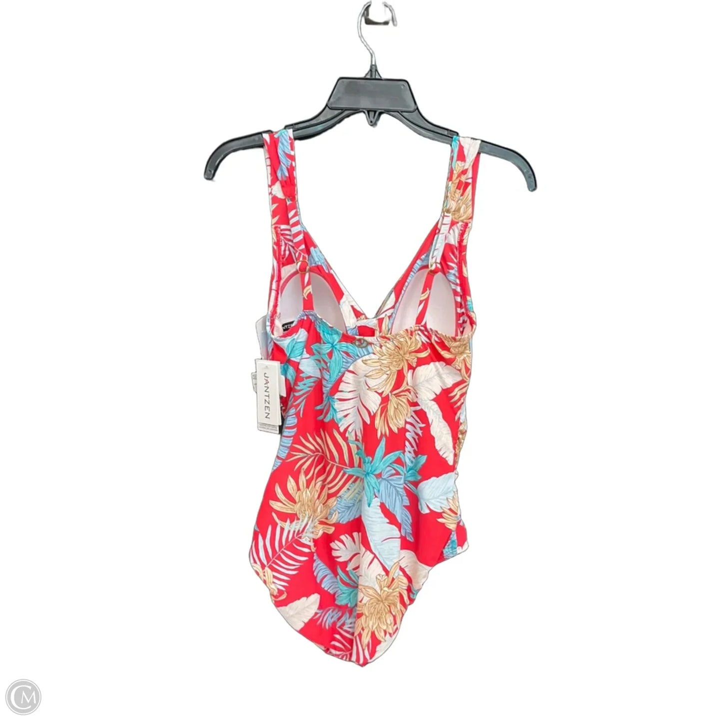 Swimsuit By Jantzen In Tropical Print, Size: M
