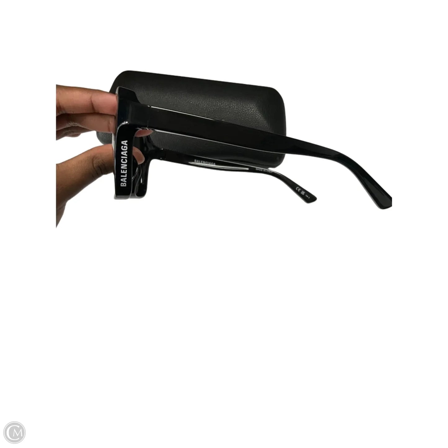 Sunglasses Luxury Designer By Balenciaga, Size: