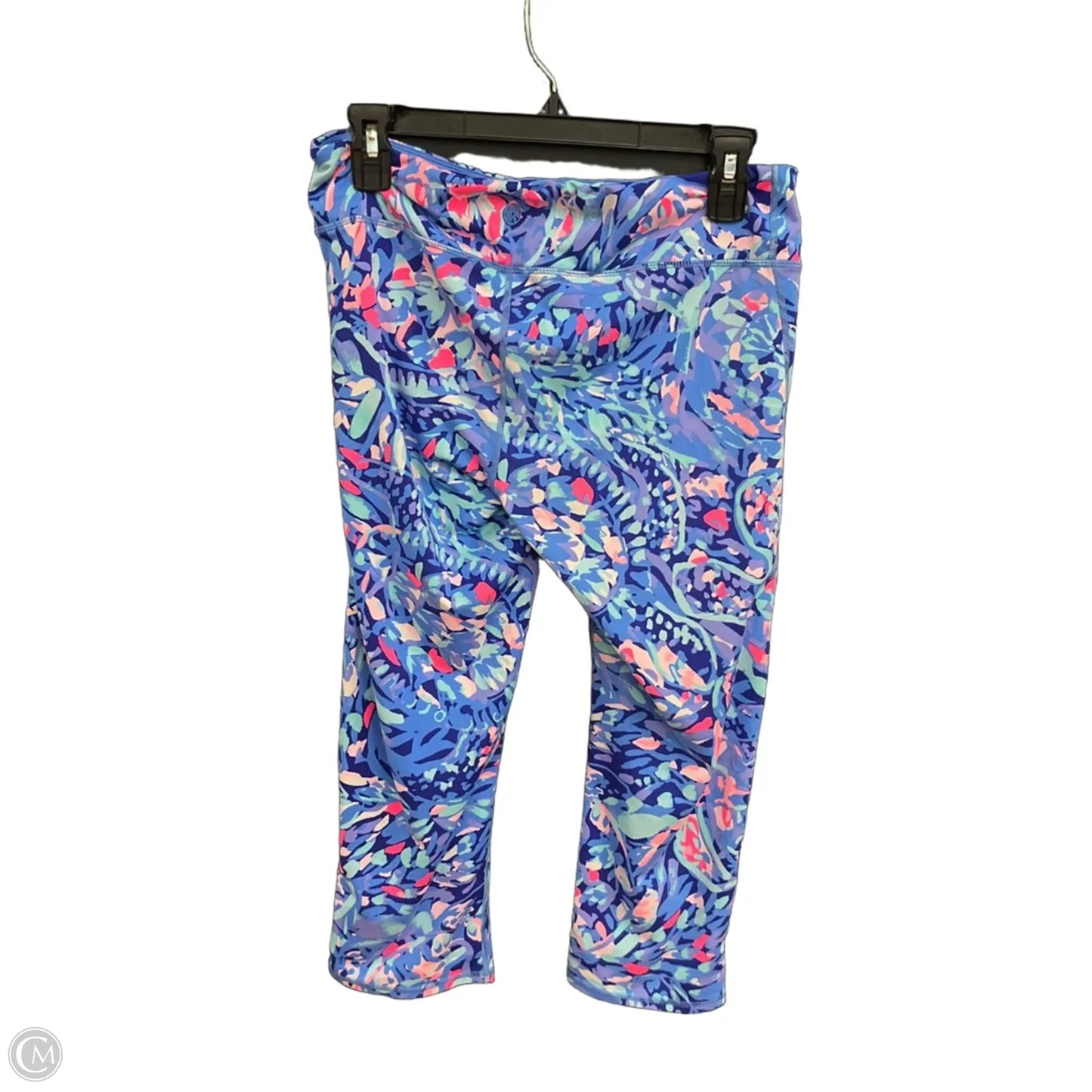 Capris Designer By Lilly Pulitzer In Blue, Size: 12