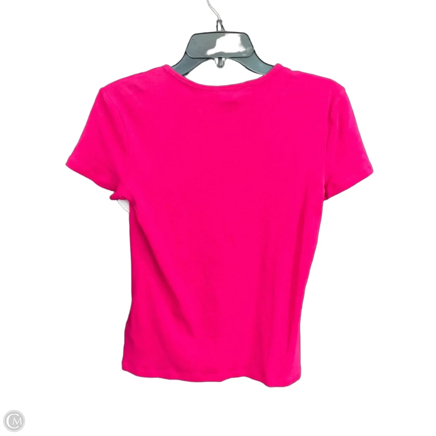 Top Short Sleeve By Lauren By Ralph Lauren In Pink, Size: Sp