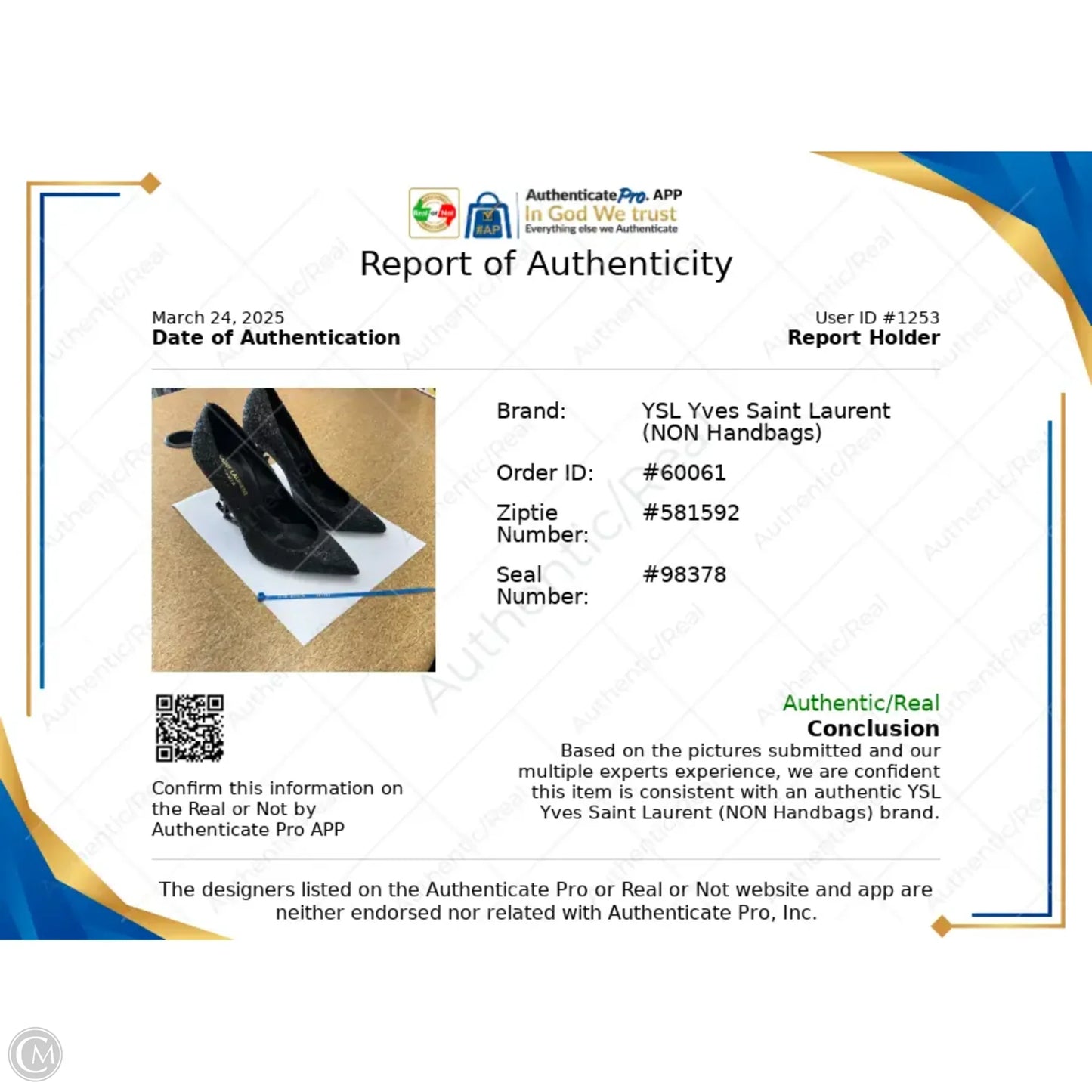 Shoes Luxury Designer By Yves Saint Laurent In Black, Size: 6.5