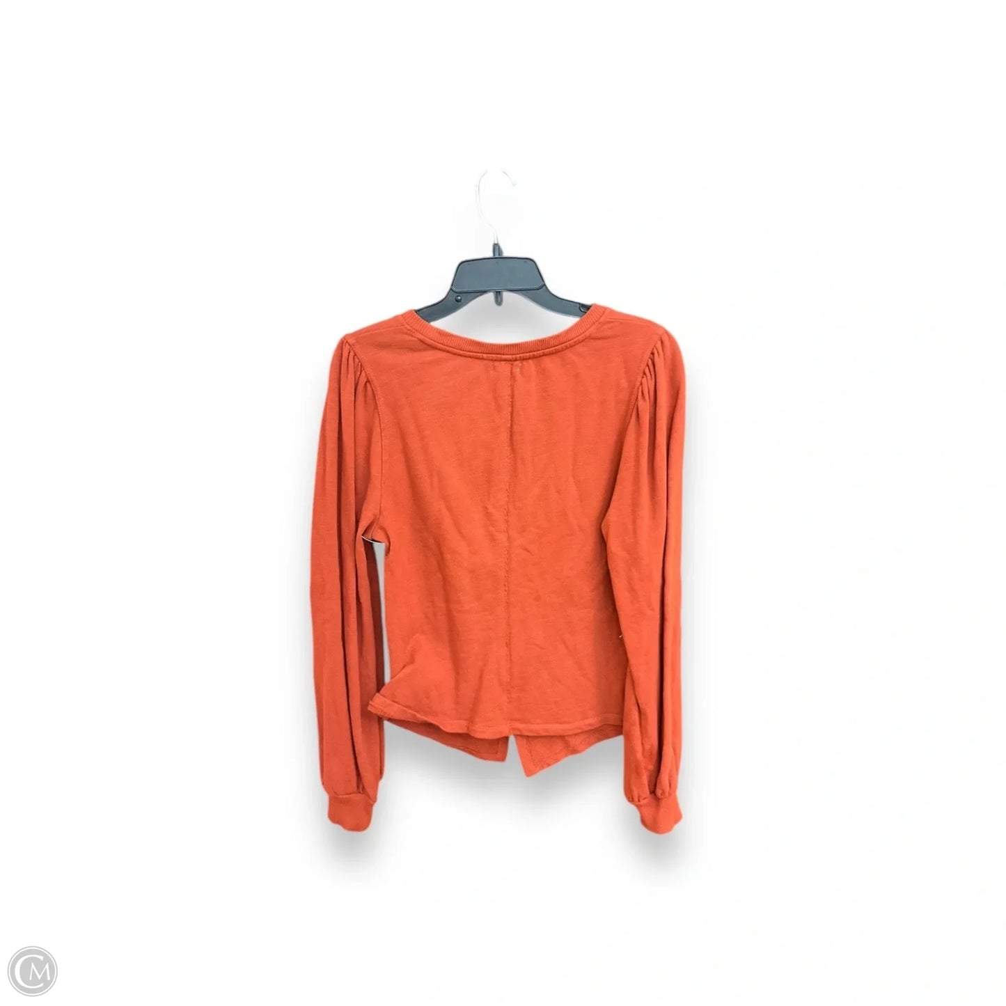 Top Long Sleeve By Pilcro In Orange, Size: M