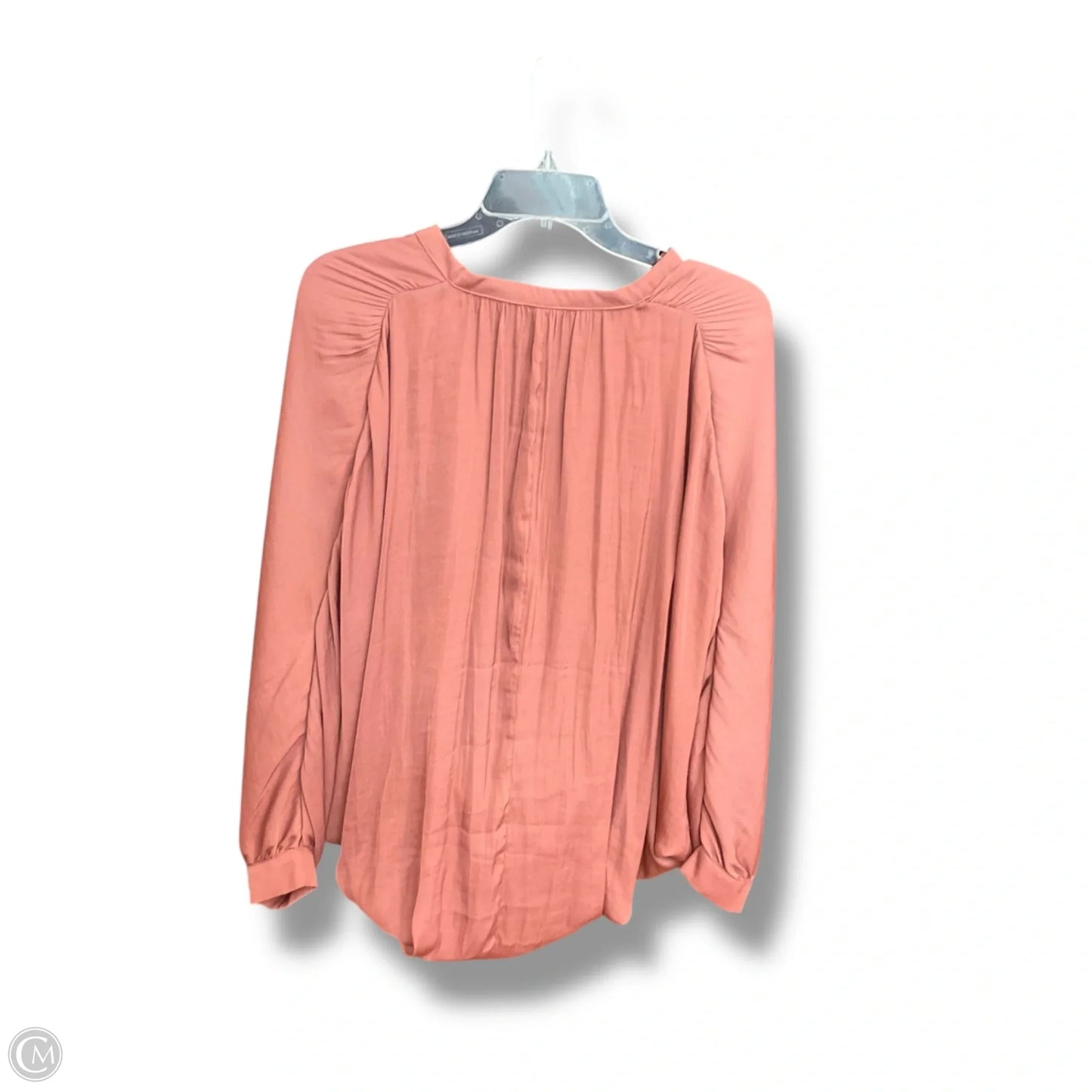 Top Short Sleeve By Anthropologie In Pink, Size: Xs