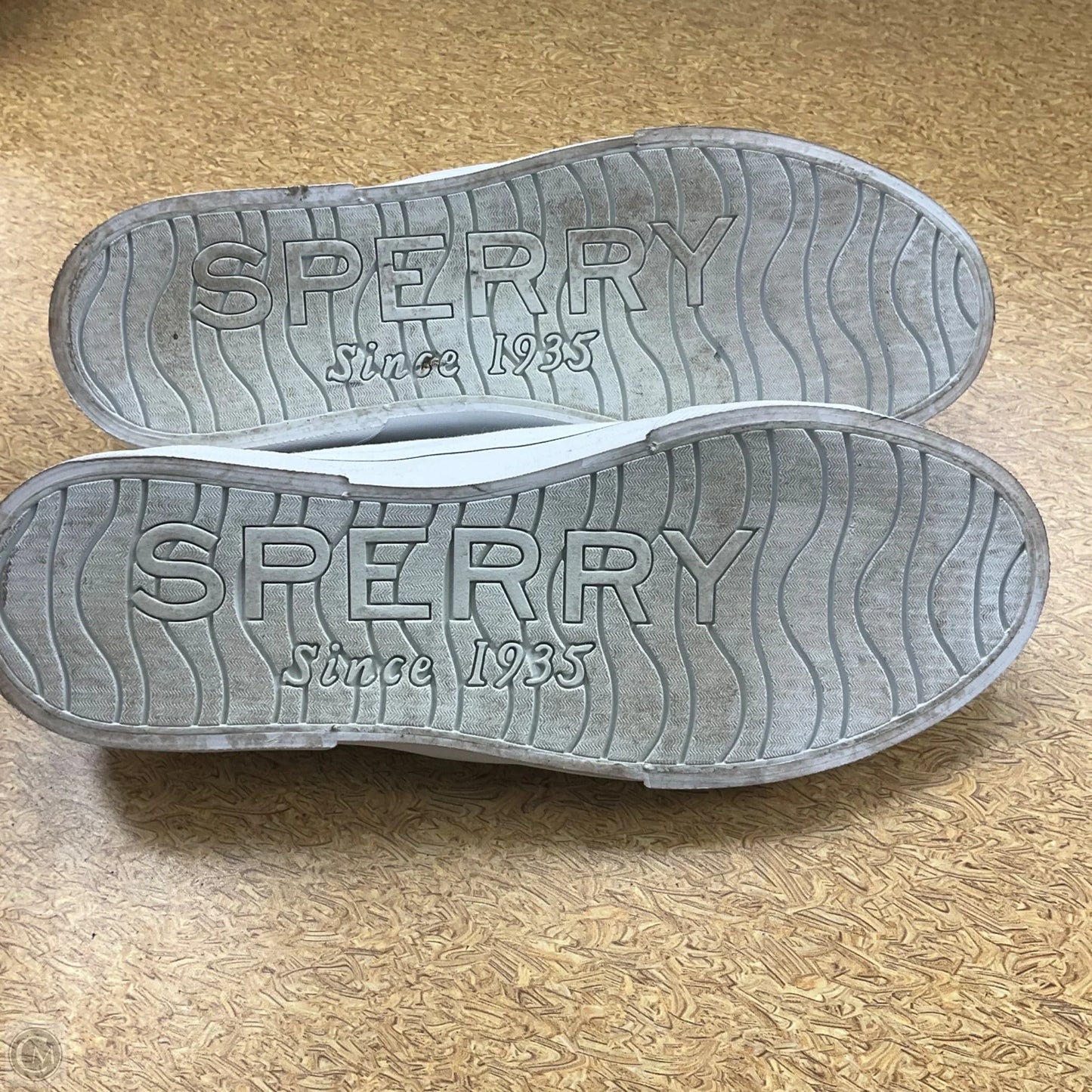 Shoes Athletic By Sperry In White, Size: 8.5