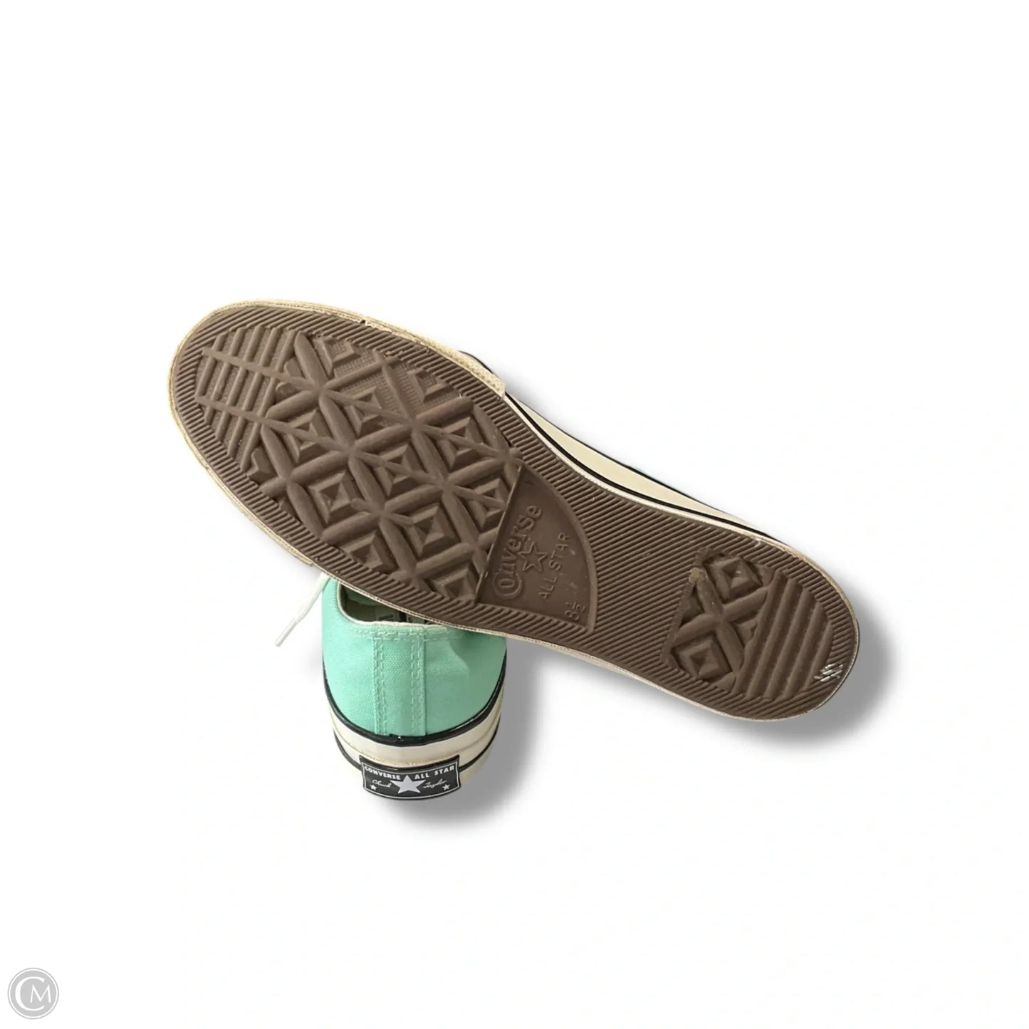 Shoes Sneakers Platform By Converse In Green, Size: 8.5