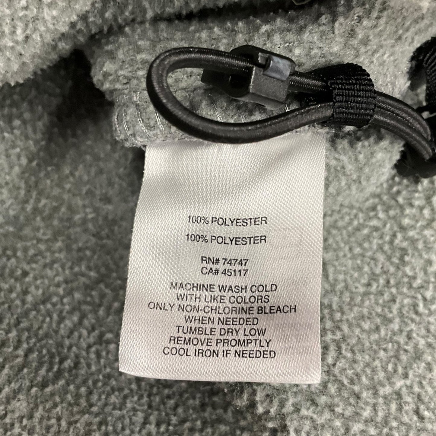 Jacket Fleece By Natural Reflections In Grey, Size: M