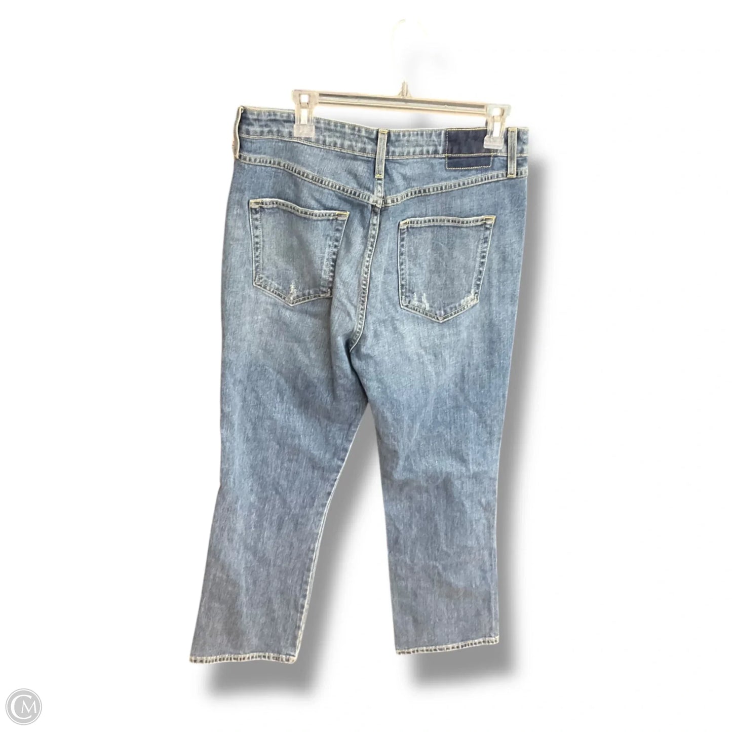 Jeans Straight By Amo In Blue, Size: 14