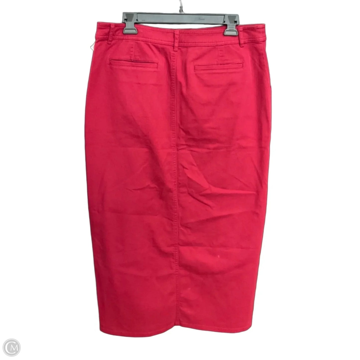 Skirt Maxi By Loft In Red, Size: 14