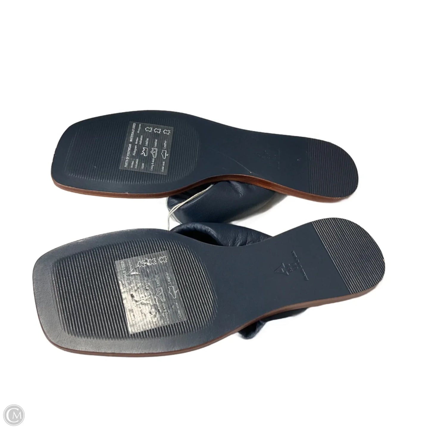 Sandals Flats By Maeve In Blue, Size: 8