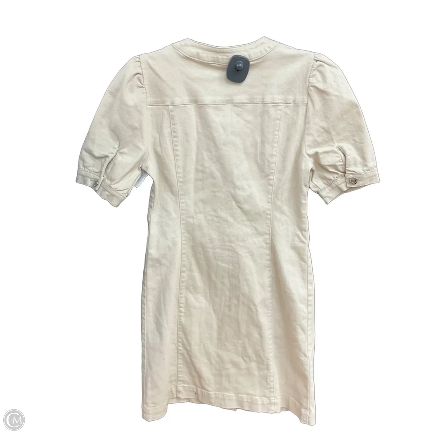 Dress Casual Midi By Clothes Mentor In Beige, Size: Xs