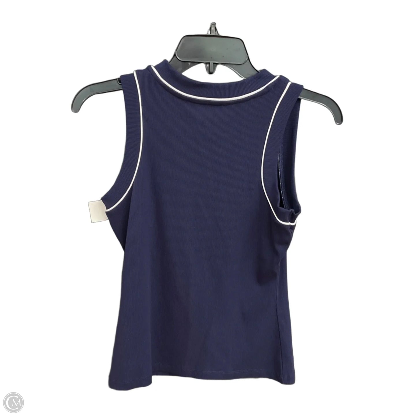 Top Sleeveless By Tahari In Blue, Size: M