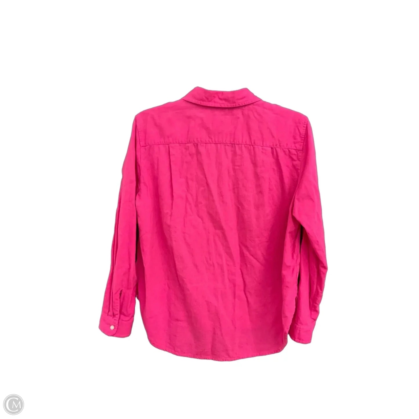 Top Long Sleeve By Loft In Pink, Size: Mp