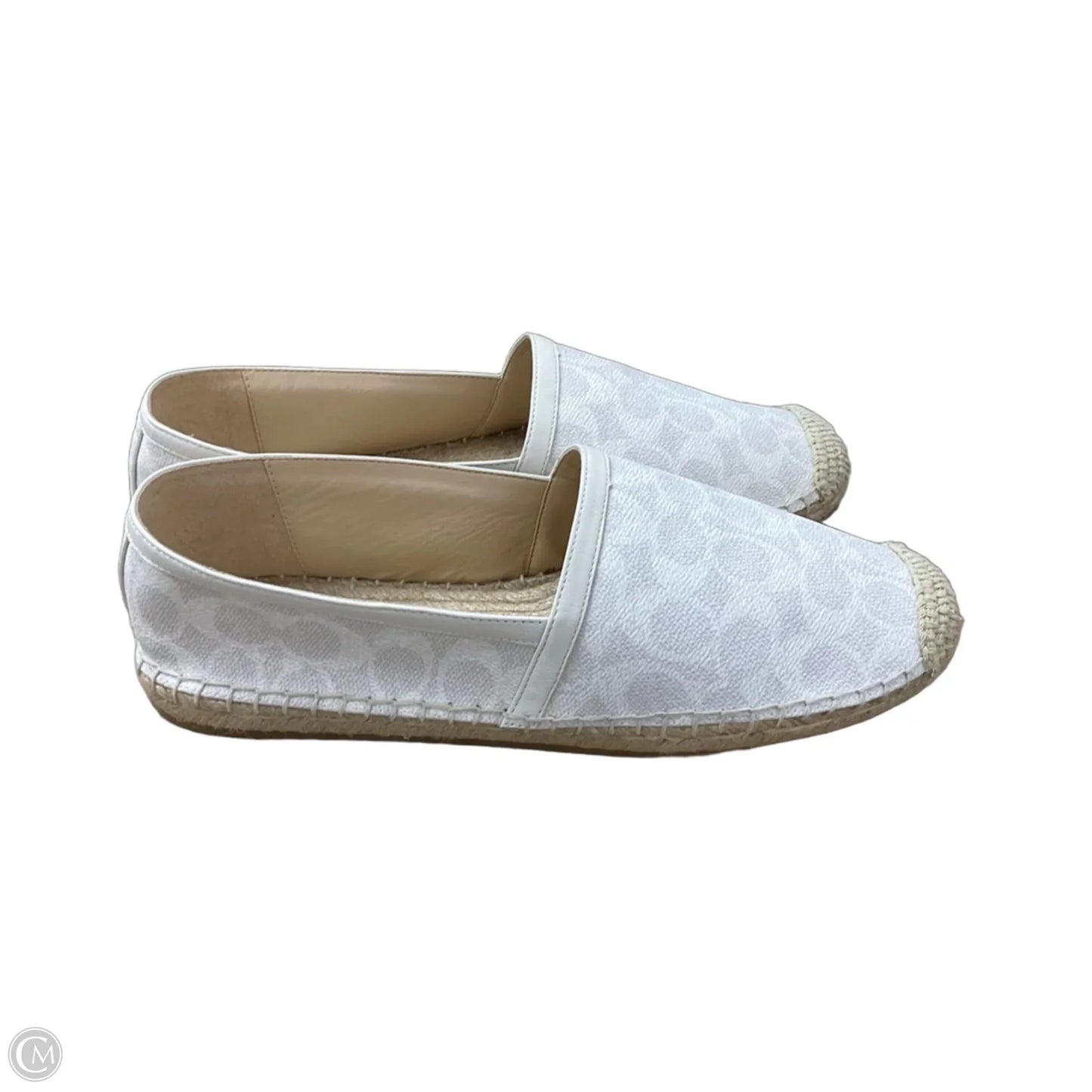 Shoes Designer By Coach In White, Size: 10