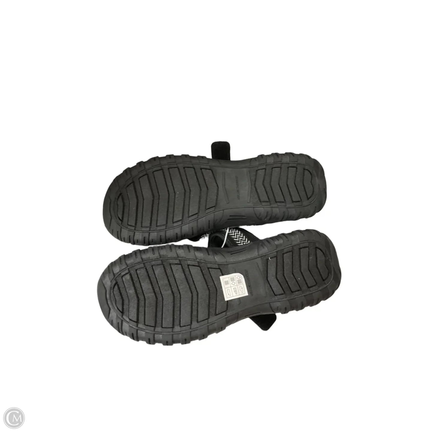 Sandals Flats By Skechers In Black, Size: 9