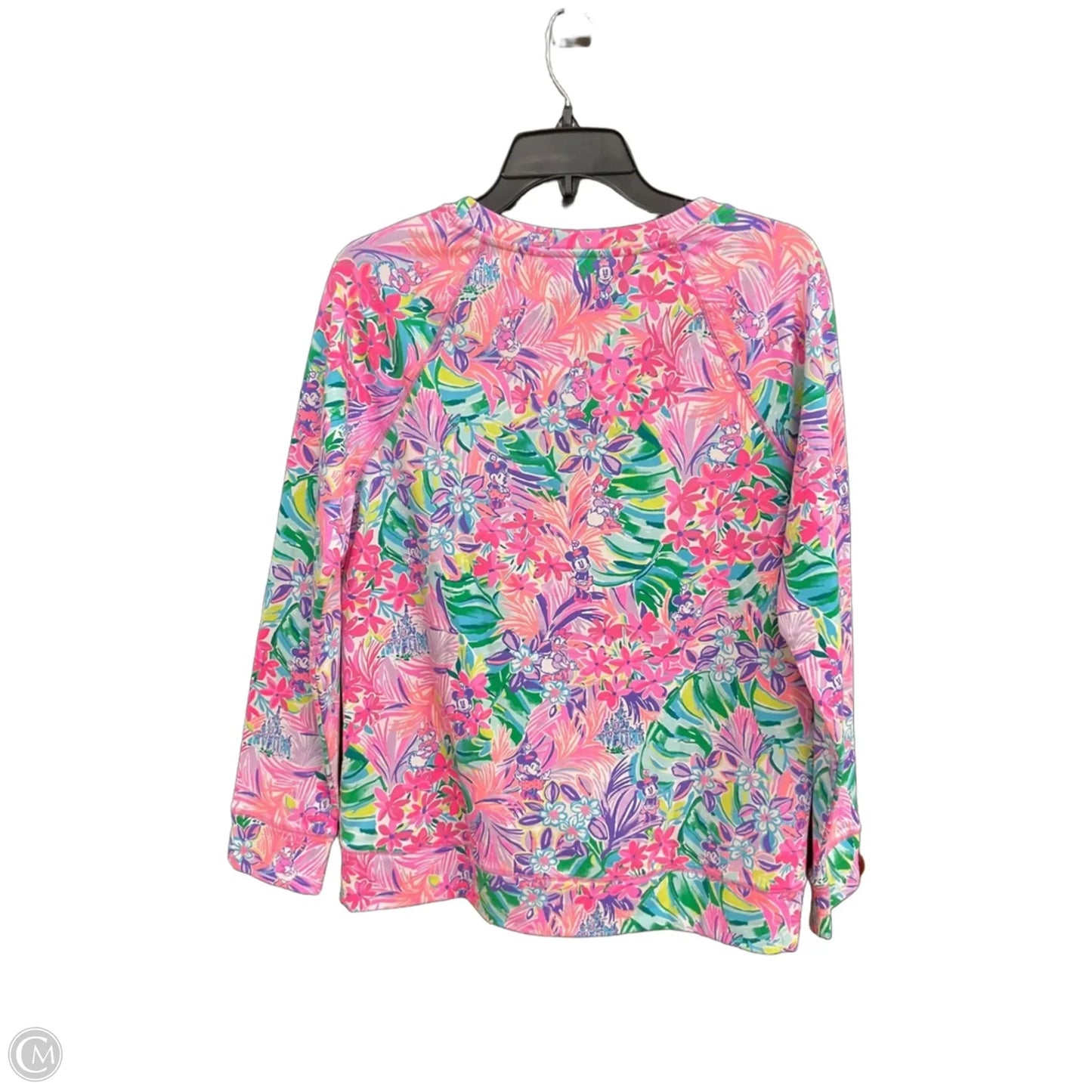Top Long Sleeve Designer By Lilly Pulitzer In Pink, Size: M