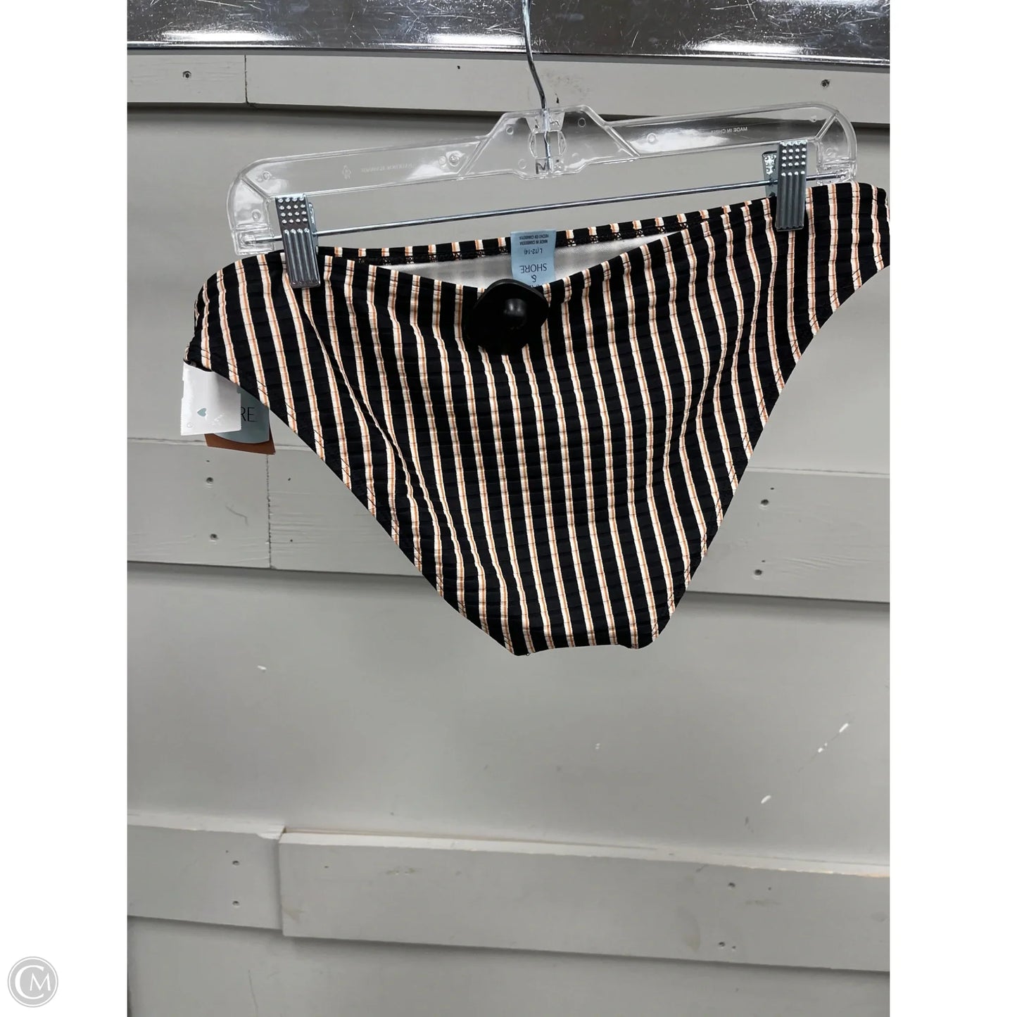 Swimsuit Bottom By Shade & Shore In Black, Size: L