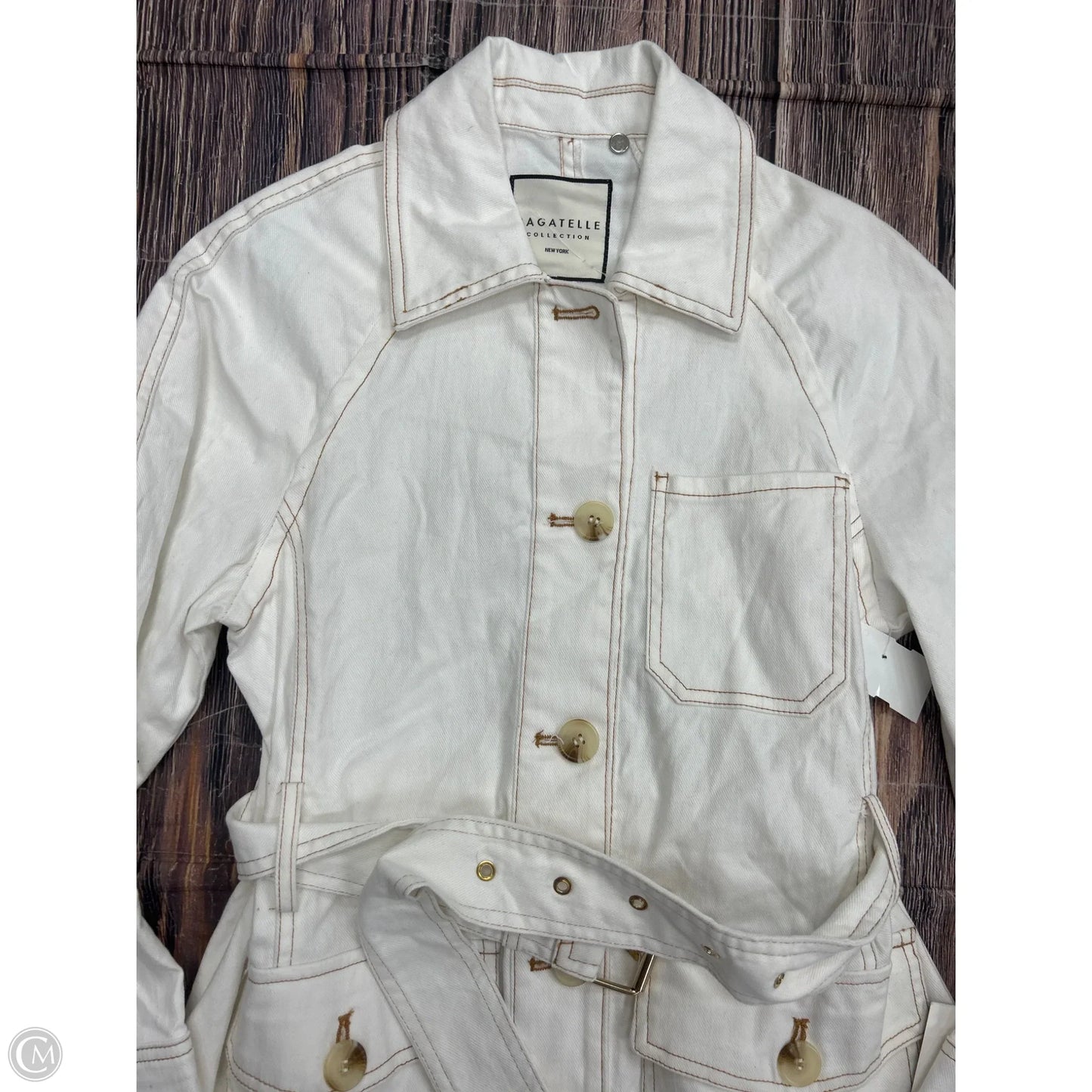 Jacket Other By Bagatelle In White, Size: S