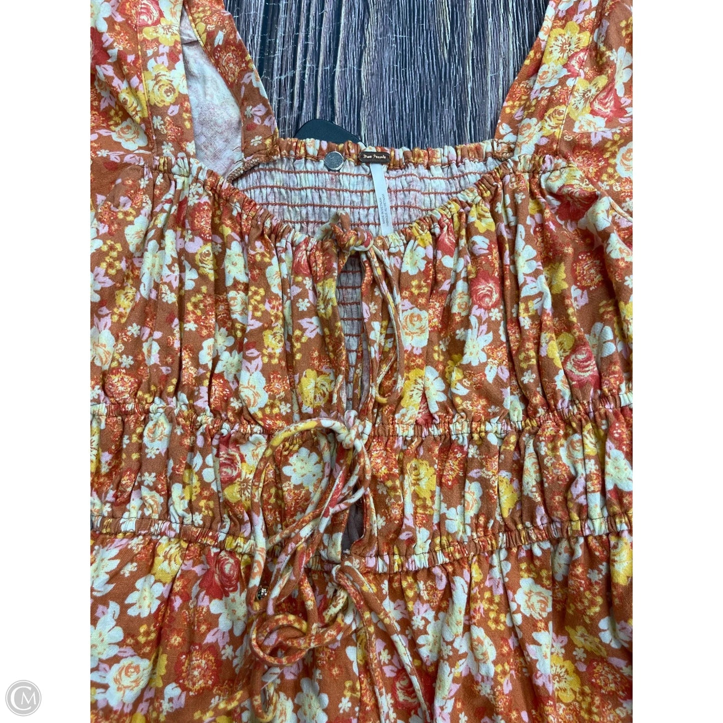 Romper By Free People In Orange, Size: S