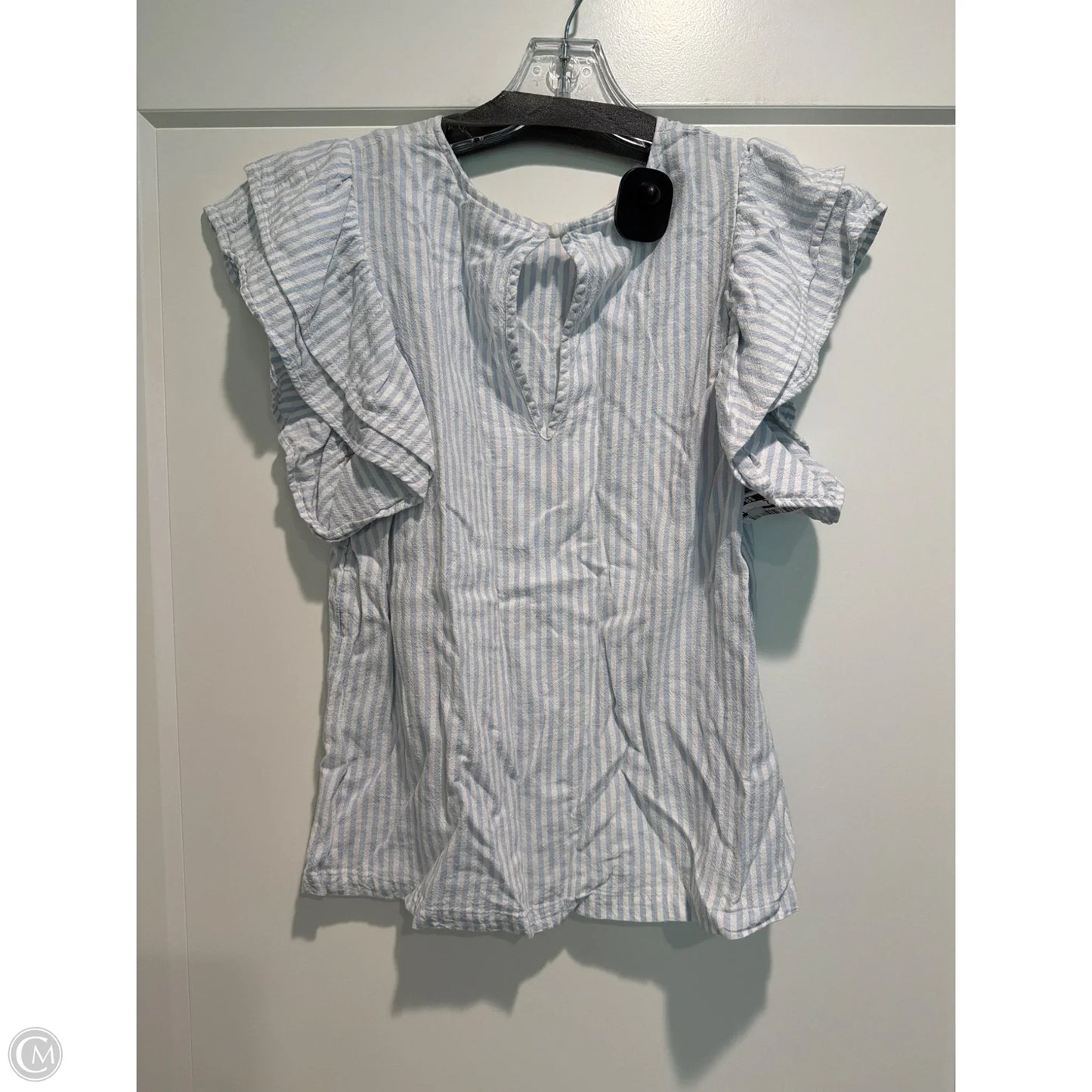 Top Short Sleeve By A New Day In Blue, Size: S